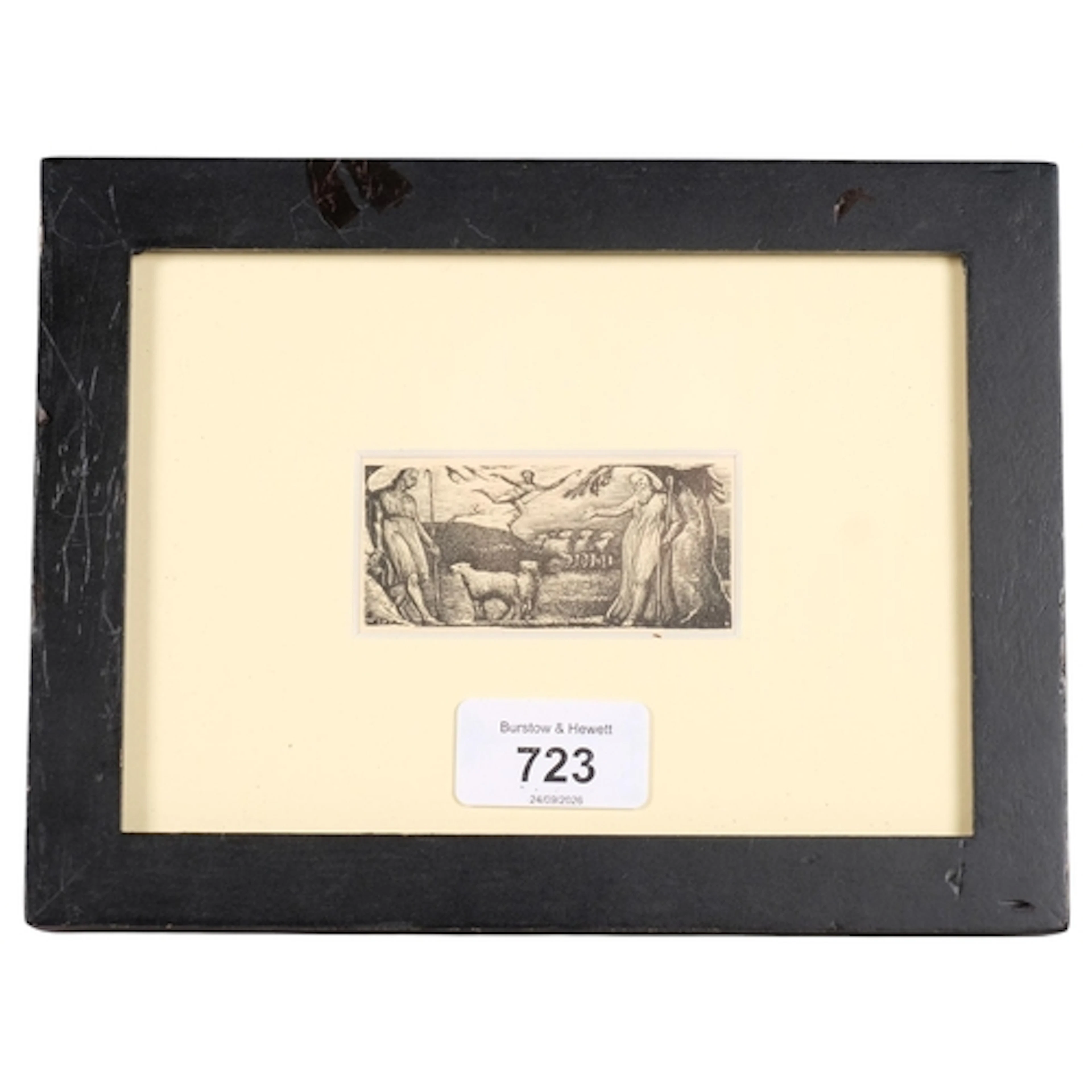 William Blake (1757-1827), woodblock on paper, Thenot Remons...