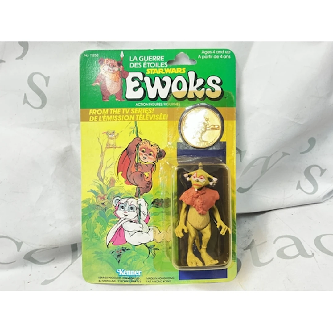A Carded Canadian Star Wars The Ewoks Urgah Lady Gorneesh Fi...