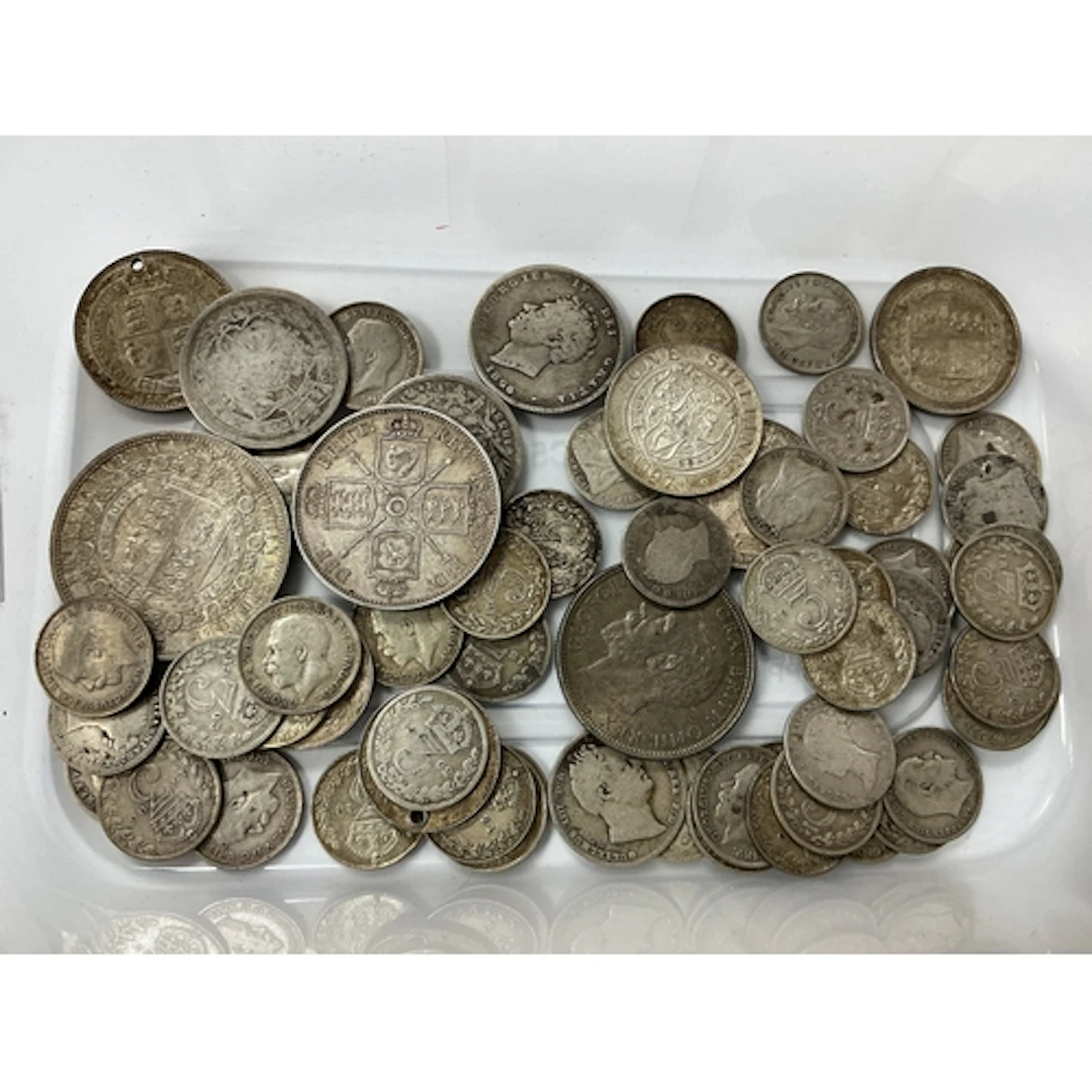 Collection Of GB XIX Century And Pre 1947 Silver Coins, incl...