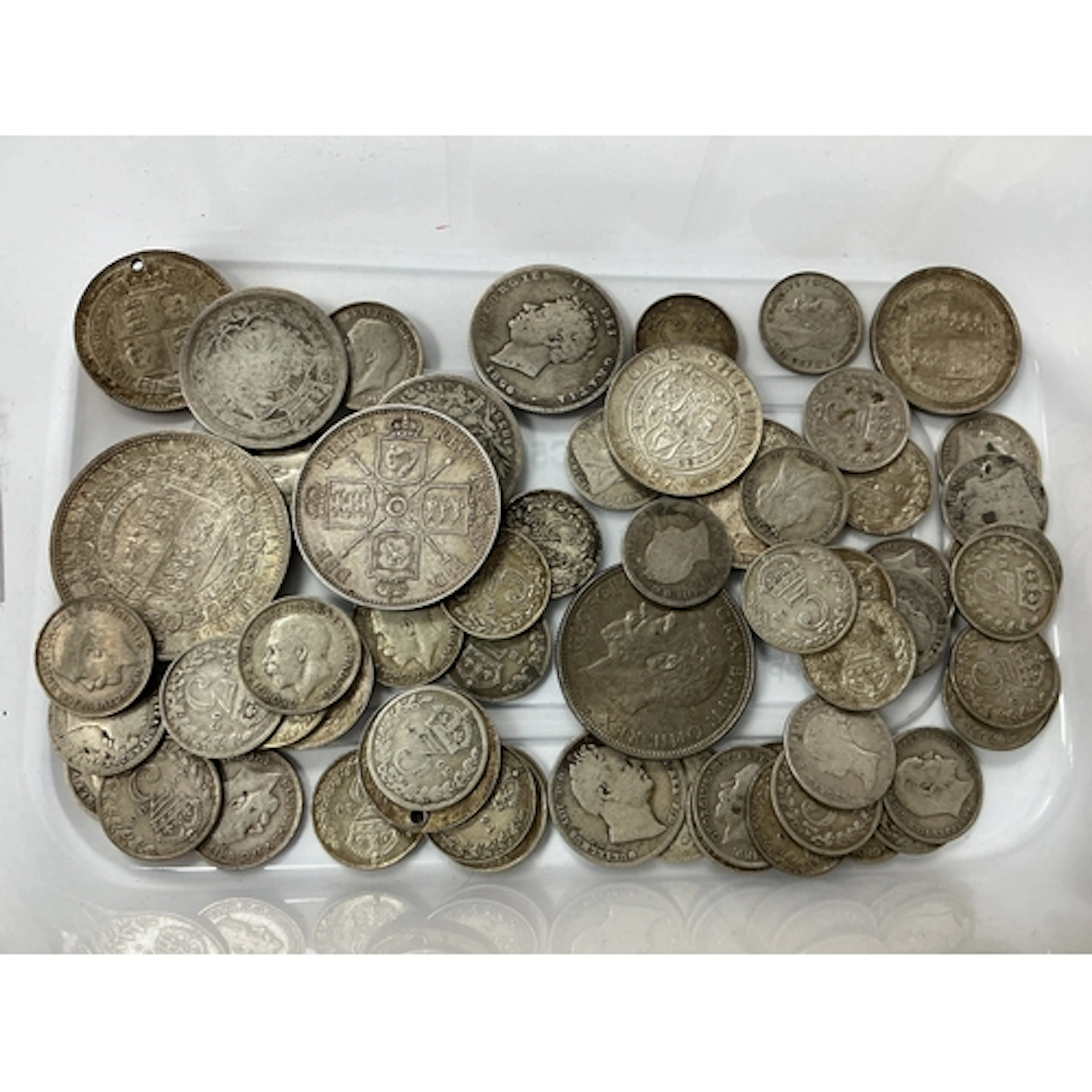 Collection Of GB XIX Century And Pre 1947 Silver Coins, incl...