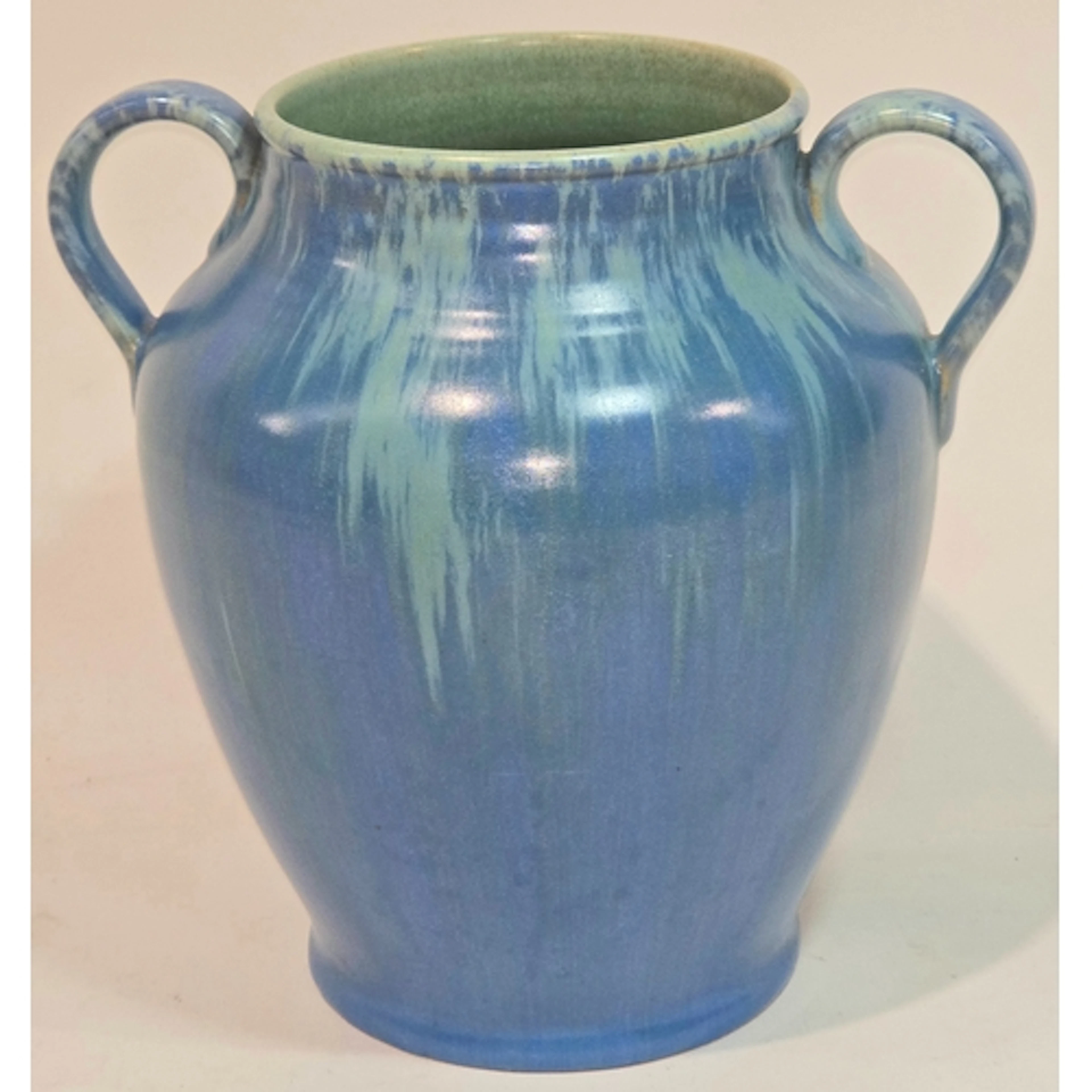 Poole Pottery Carter Stabler Adams twin handled Sylvan vase ...