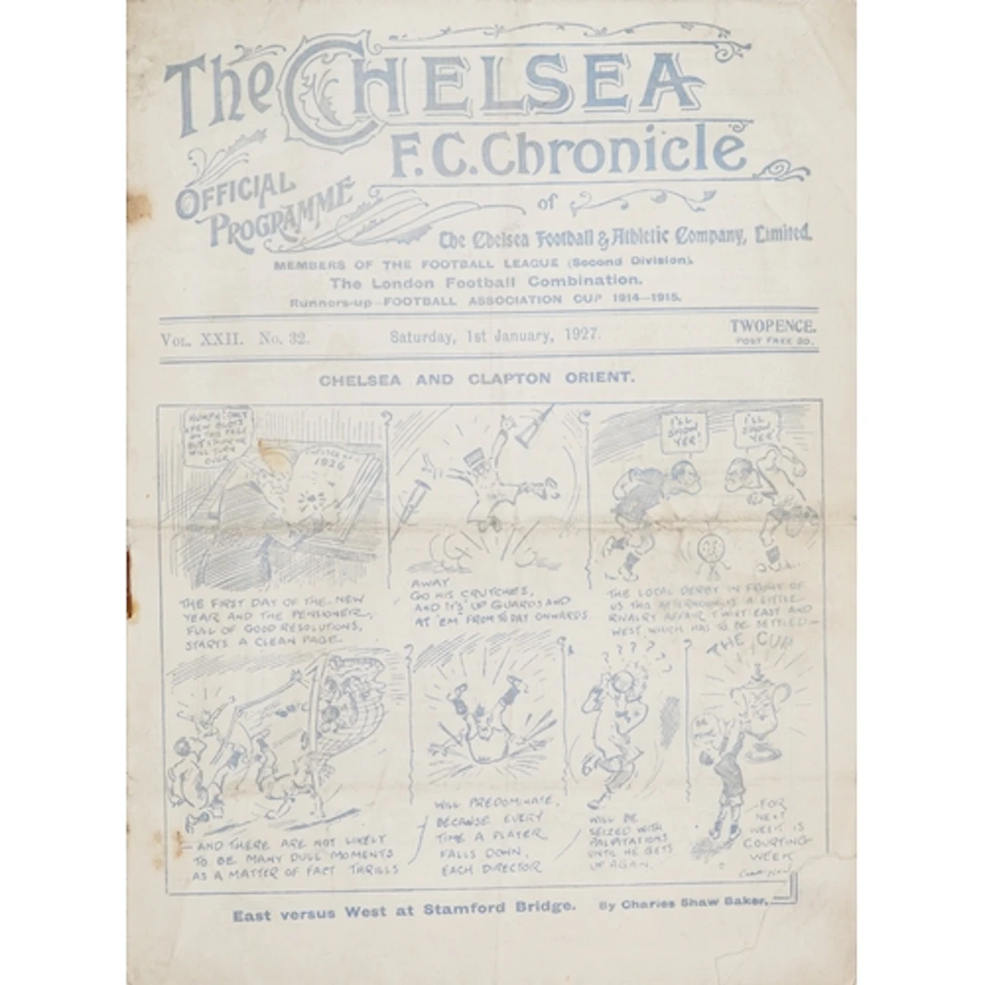 The Chelsea F.C. Chronicles official football programme - Ch...