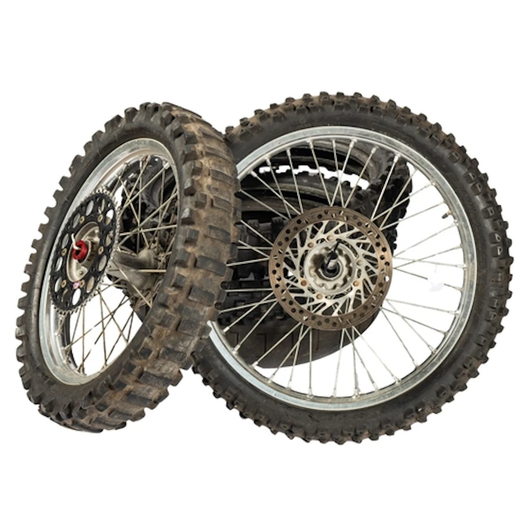 A set of Motocross wheels to fit Honda CRF450, 22 inch fro...