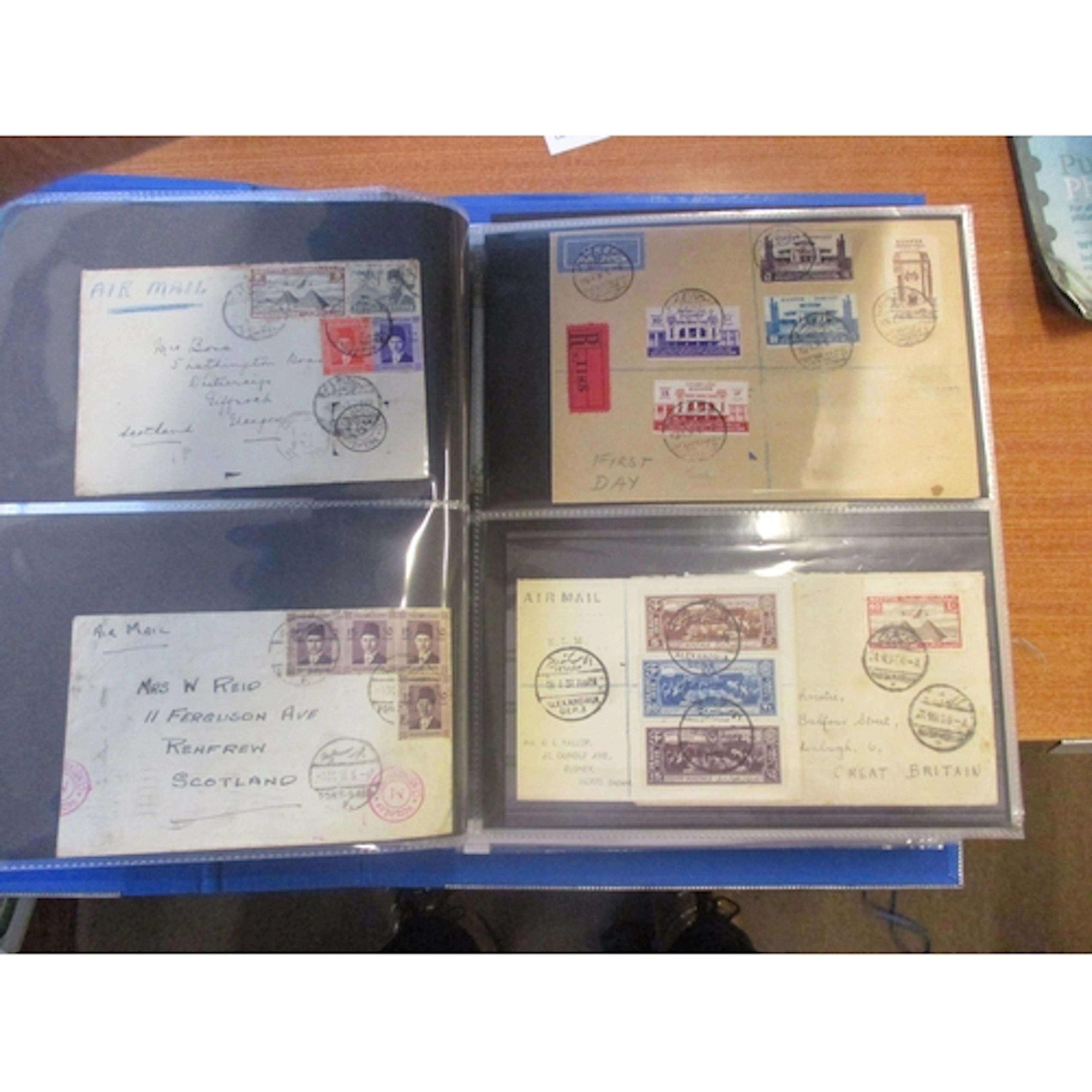 World misc large M/U range M/U in ring binders, with the bul...