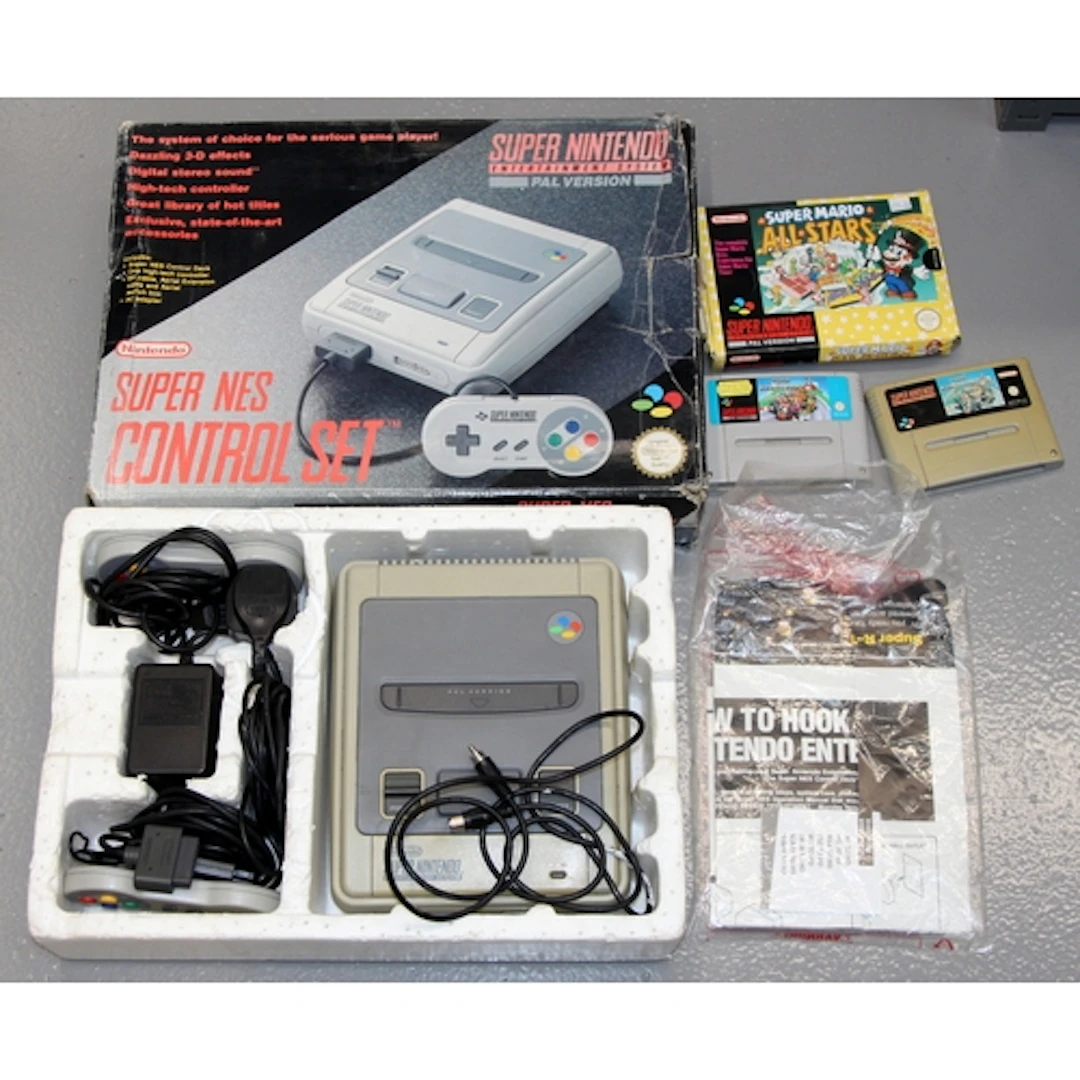 Vintage SNES (Super Nintendo Entertainment System) Control S...