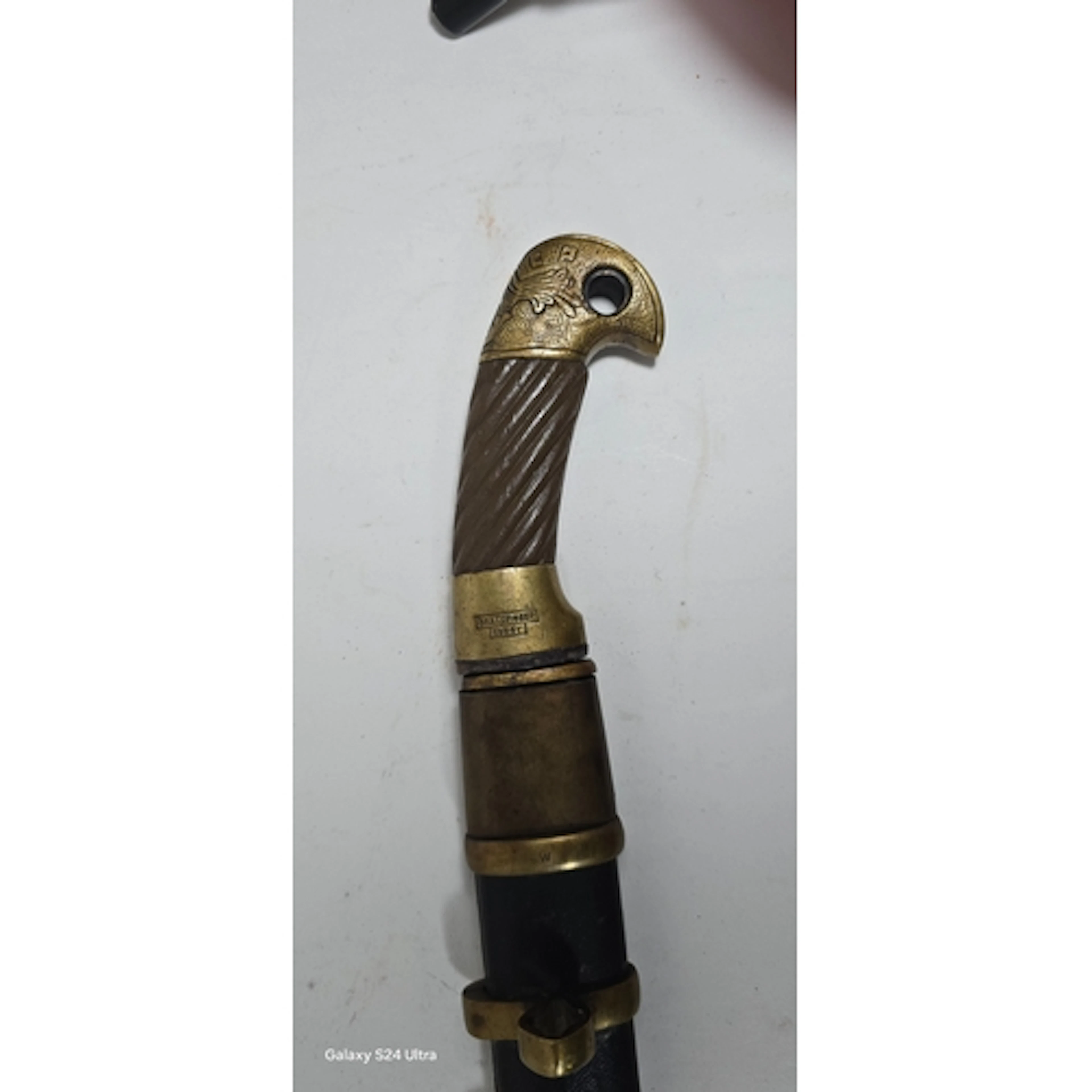 A good Soviet army troopers sword Shashka, regulation blade ...