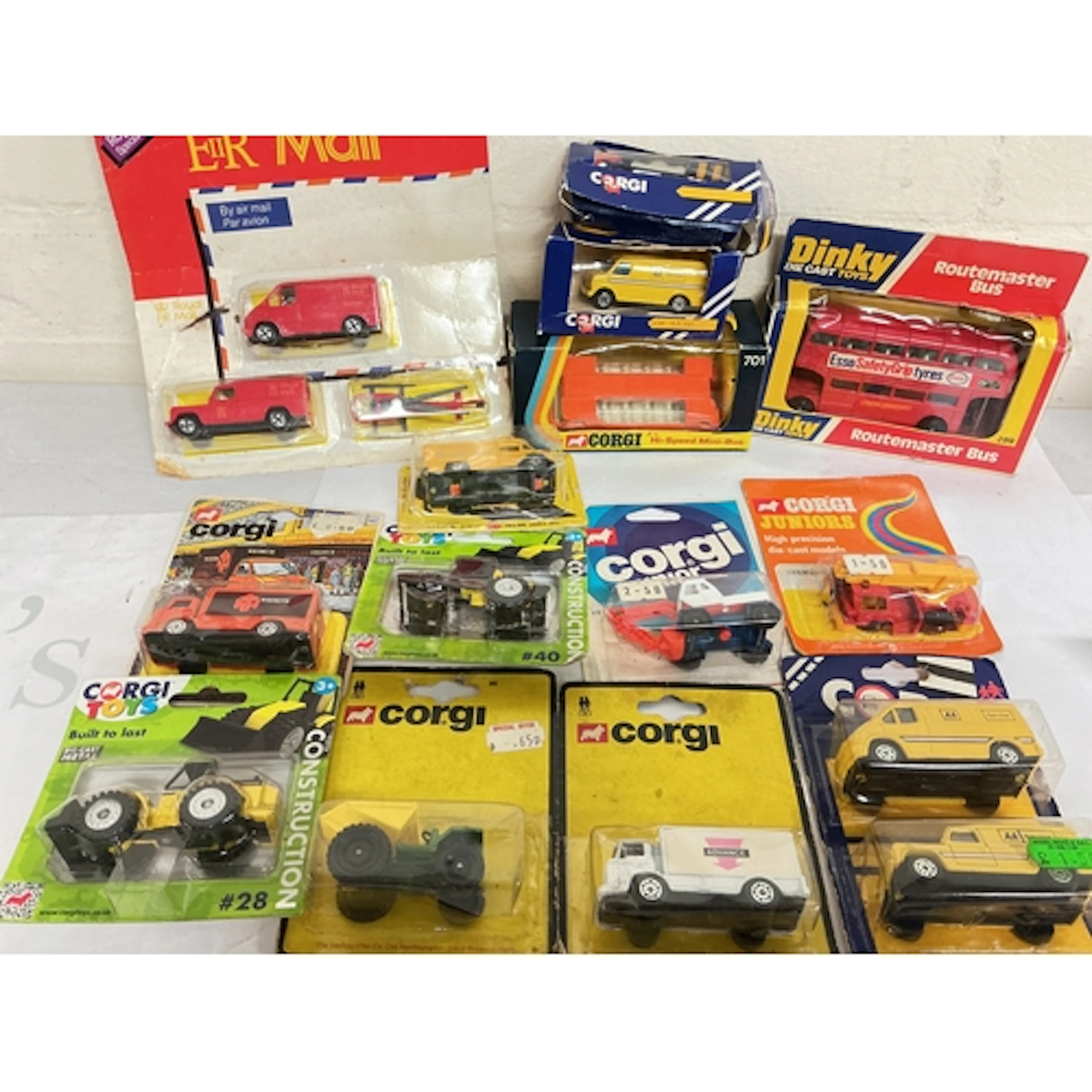 A Collection Of Boxed And Carded Dinky And Corgi Diecast inc...