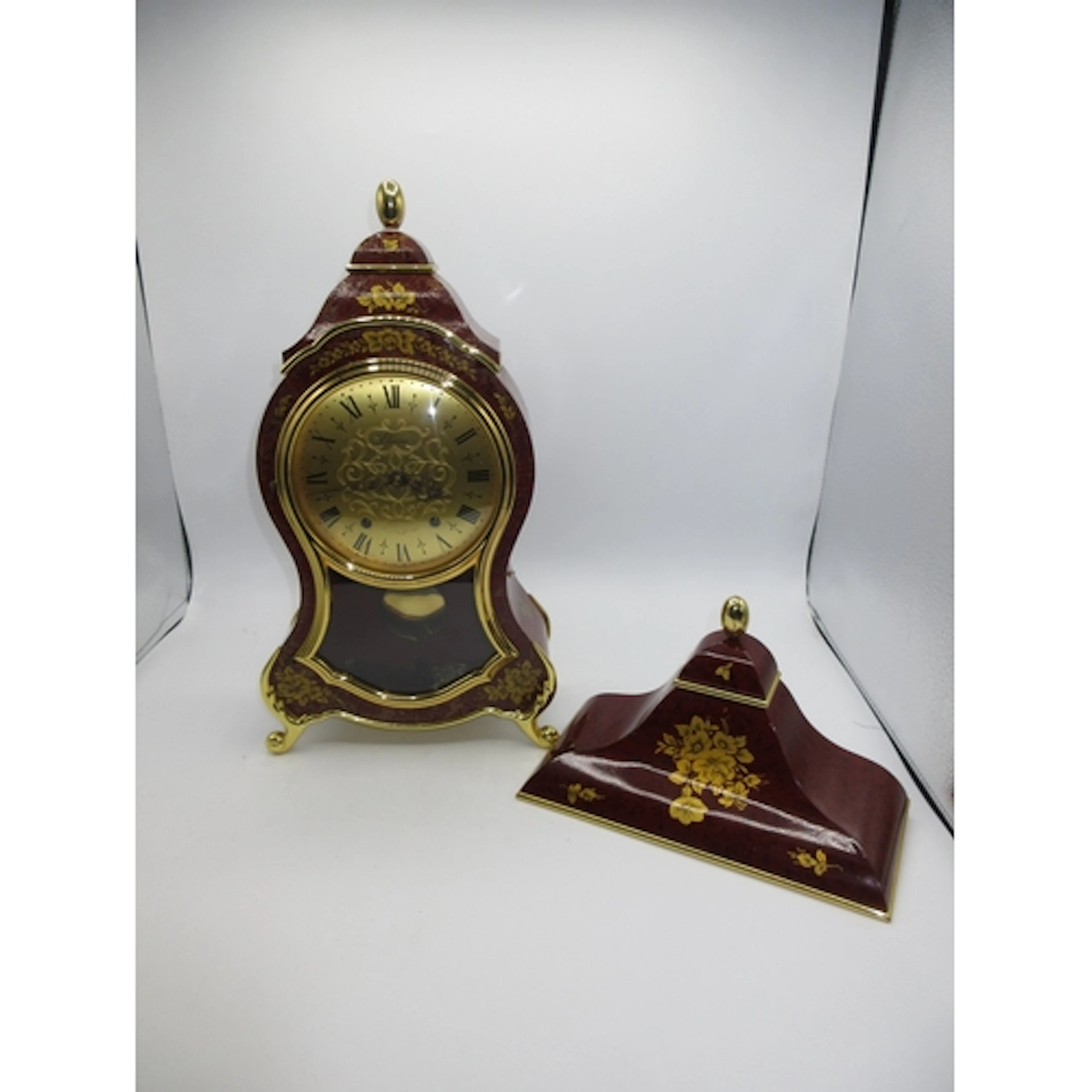 Elixa Decorative Clock with Wall Bracket