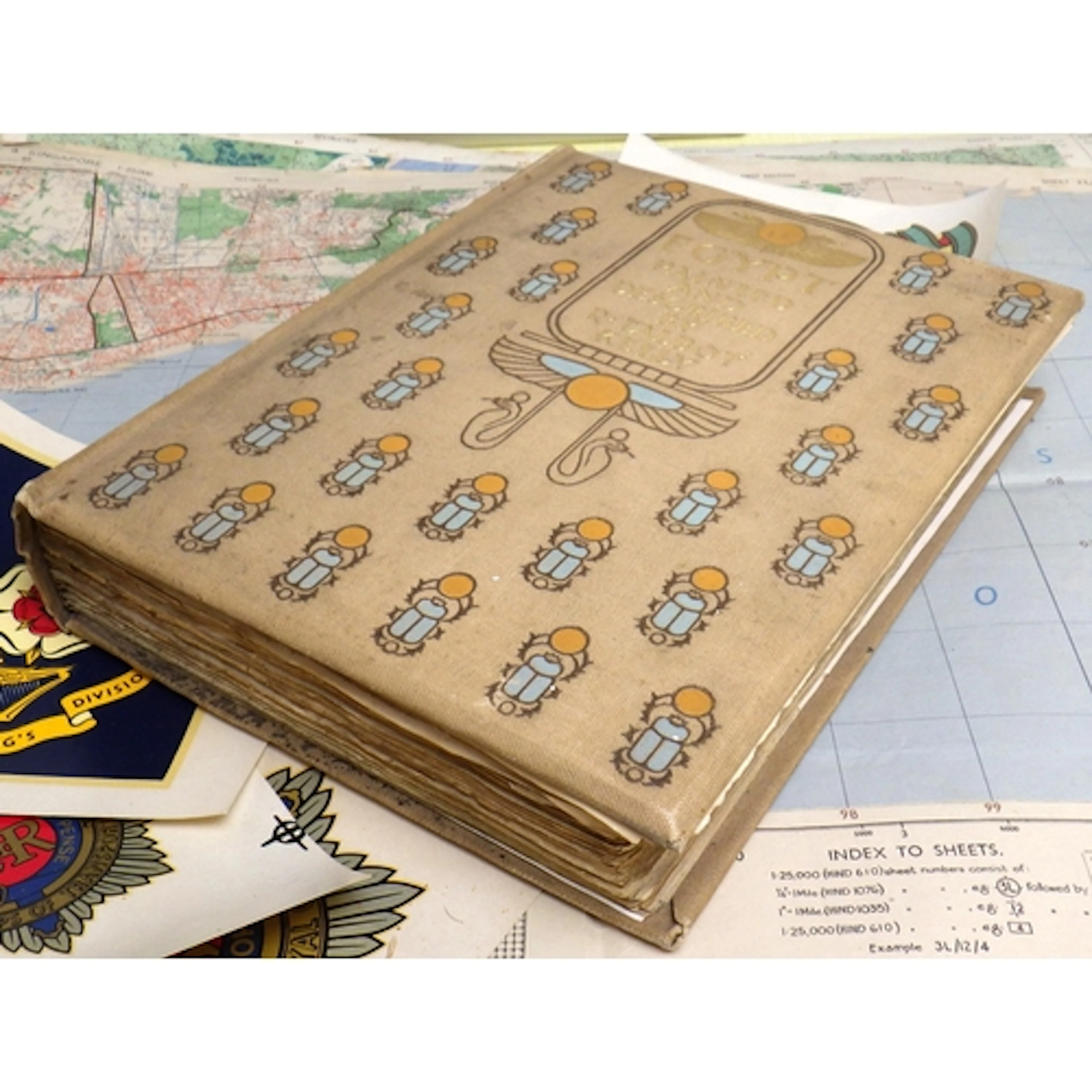 Four restricted issue maps of Singapore published in 1945 to...