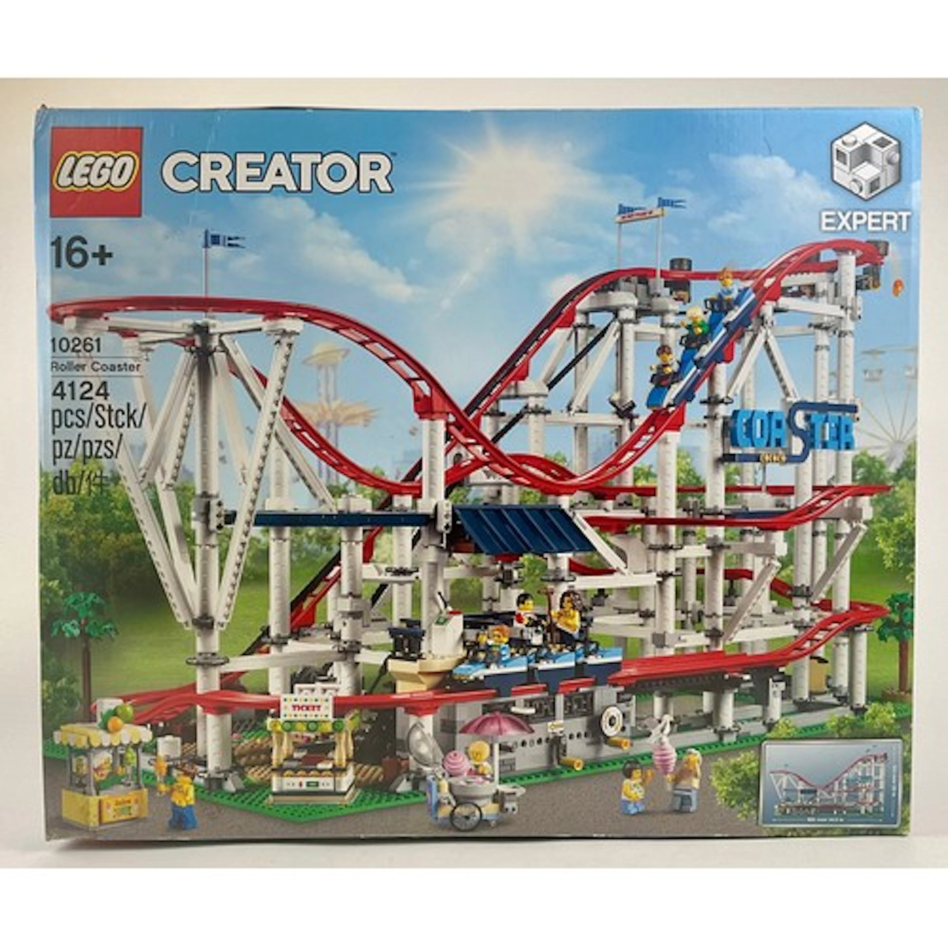 Lego Creator - Roller Coaster #10261 including instruction b...