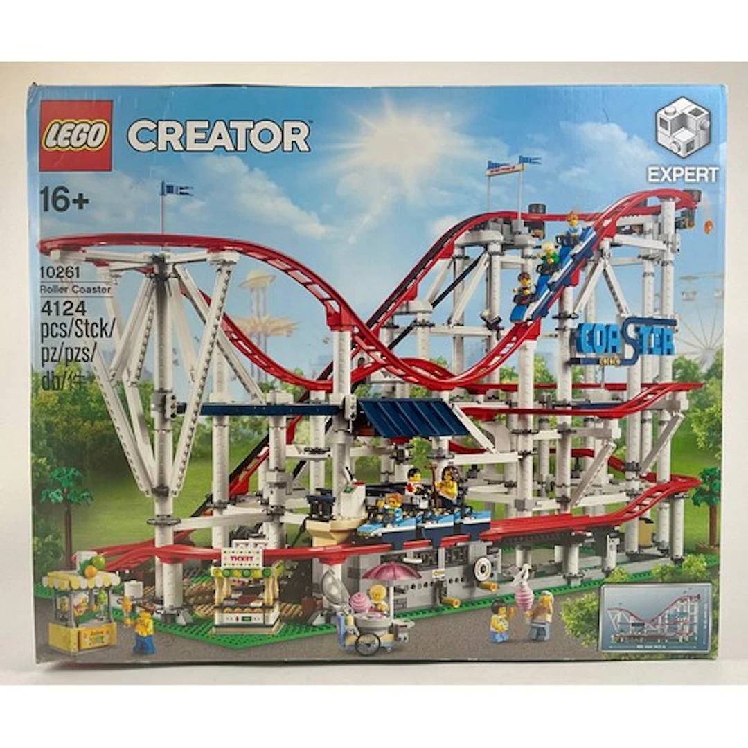 Lego Creator - Roller Coaster #10261 including instruction b...