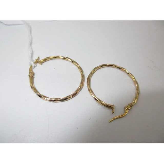 Pair of 9ct Gold Earrings, 1.03g