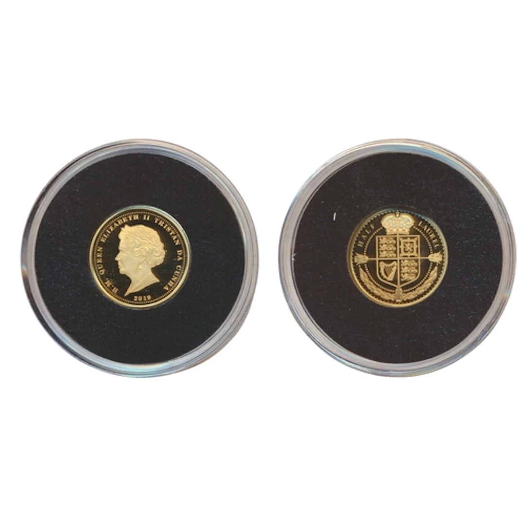 Investment Gold Lot - documents required. Tristan da Cunha. ...