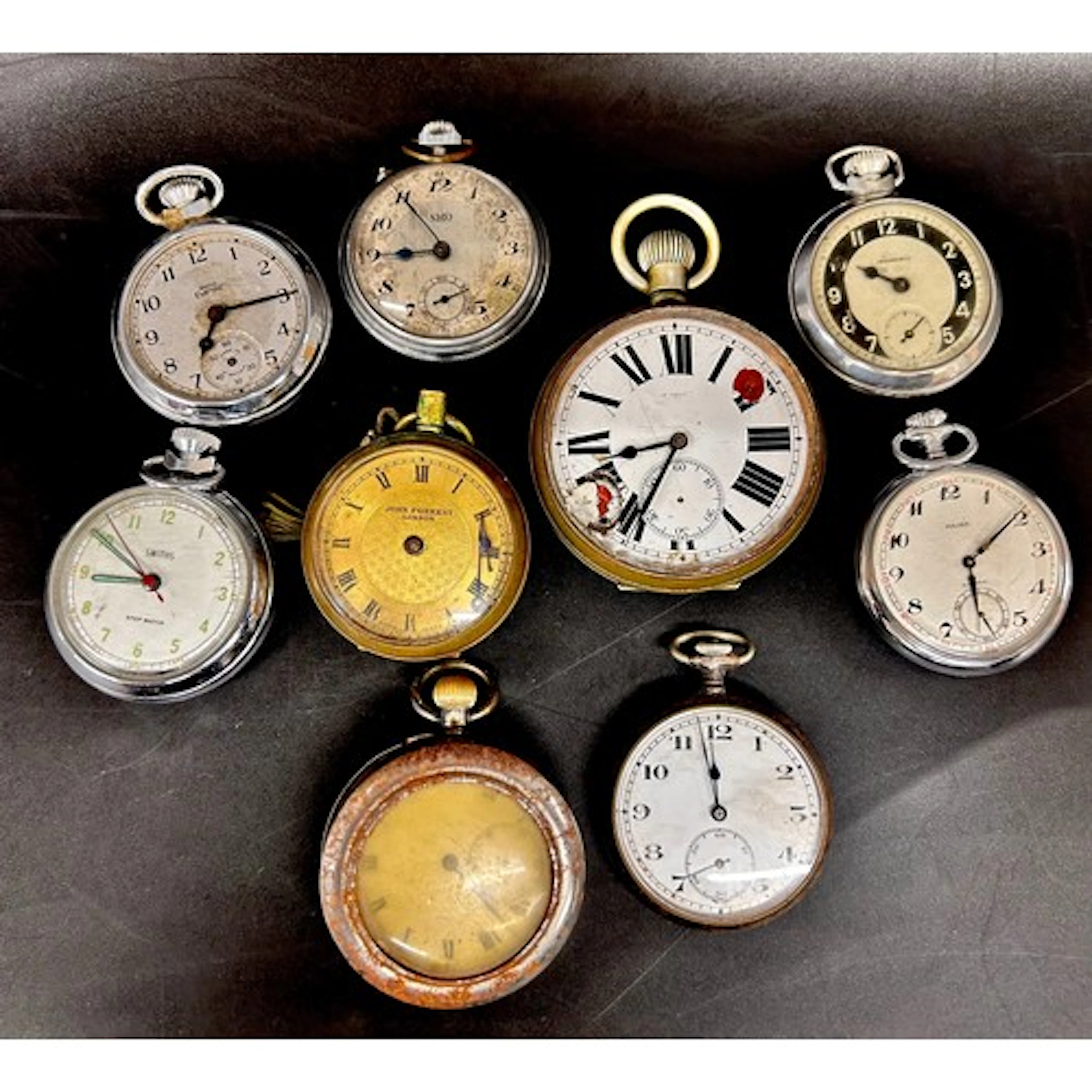 A collection of pocket watches, a/f
