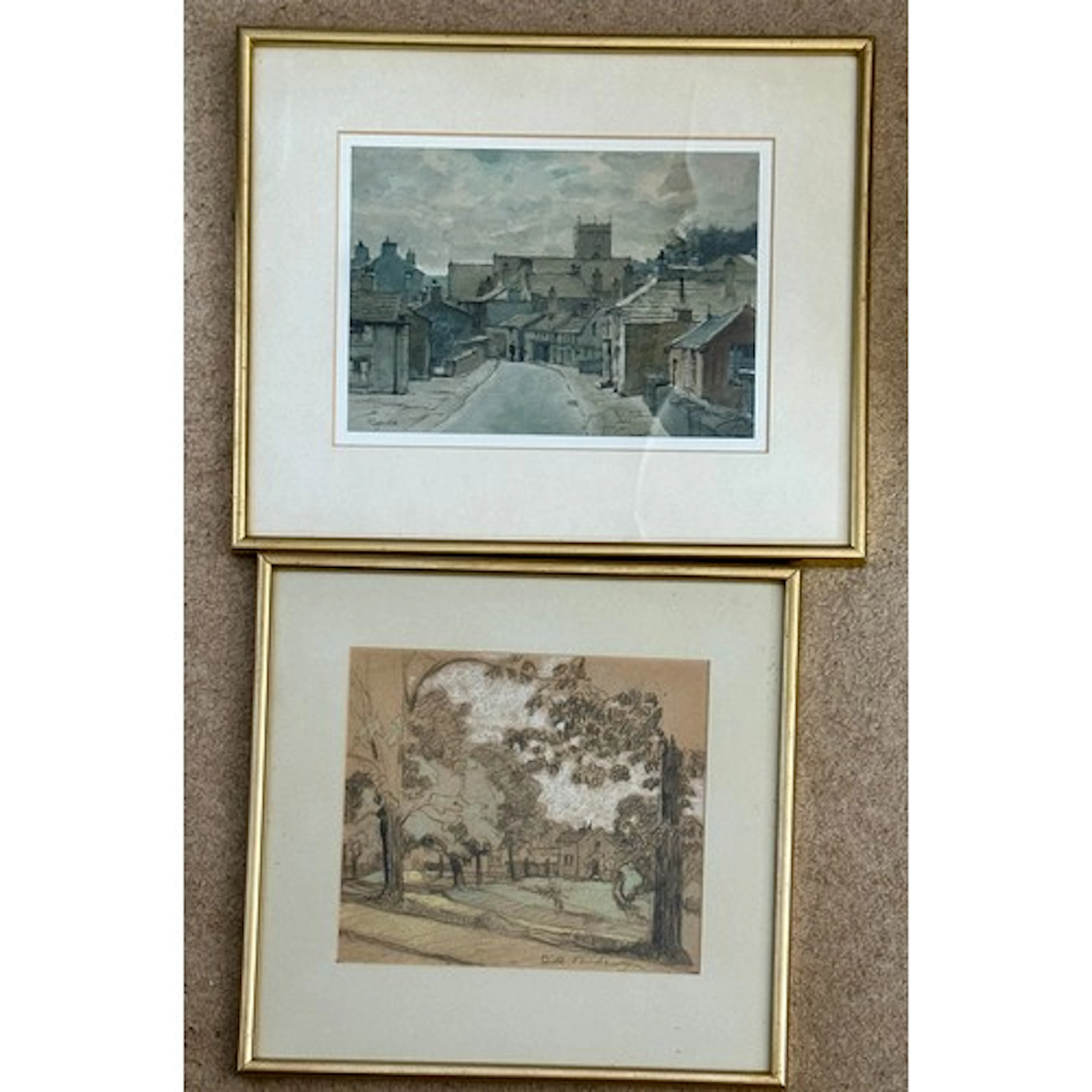 David R. Anderson (1884- 1973) Drawing with chalk and pastel...