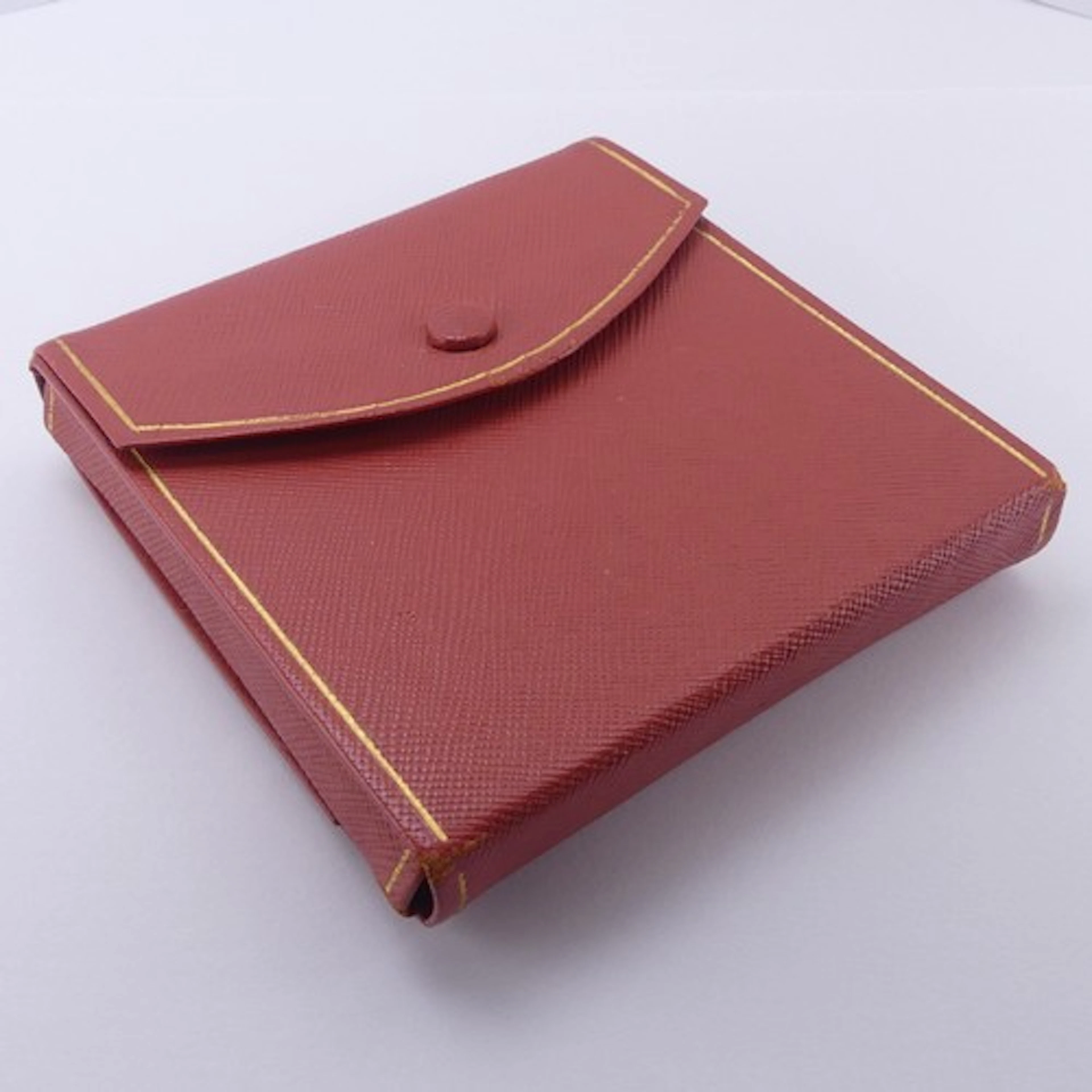 Cartier; A vintage fitted pearl necklace Box, the folding si...