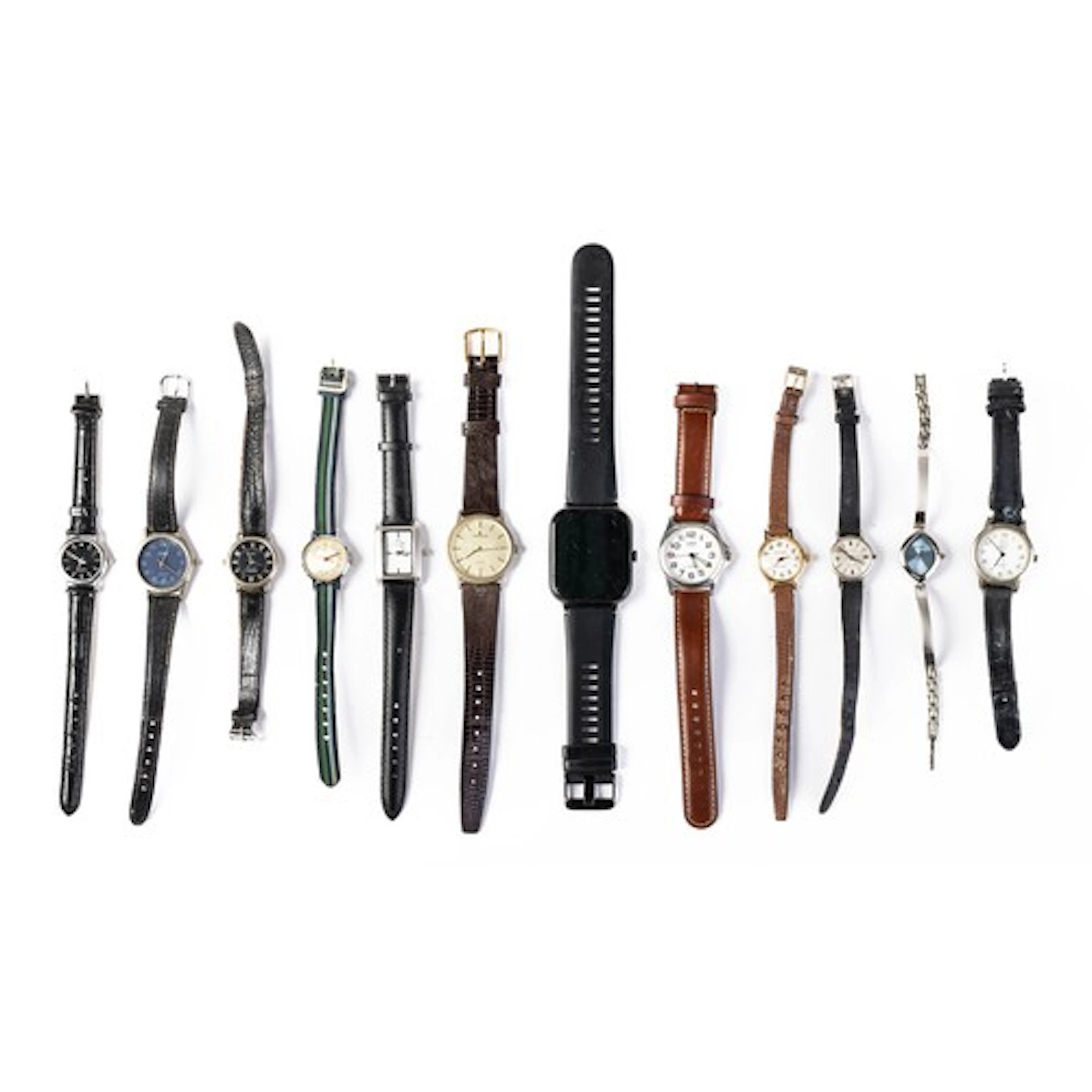 Assortment of mixed watches to include examples by Oris, Jaq...