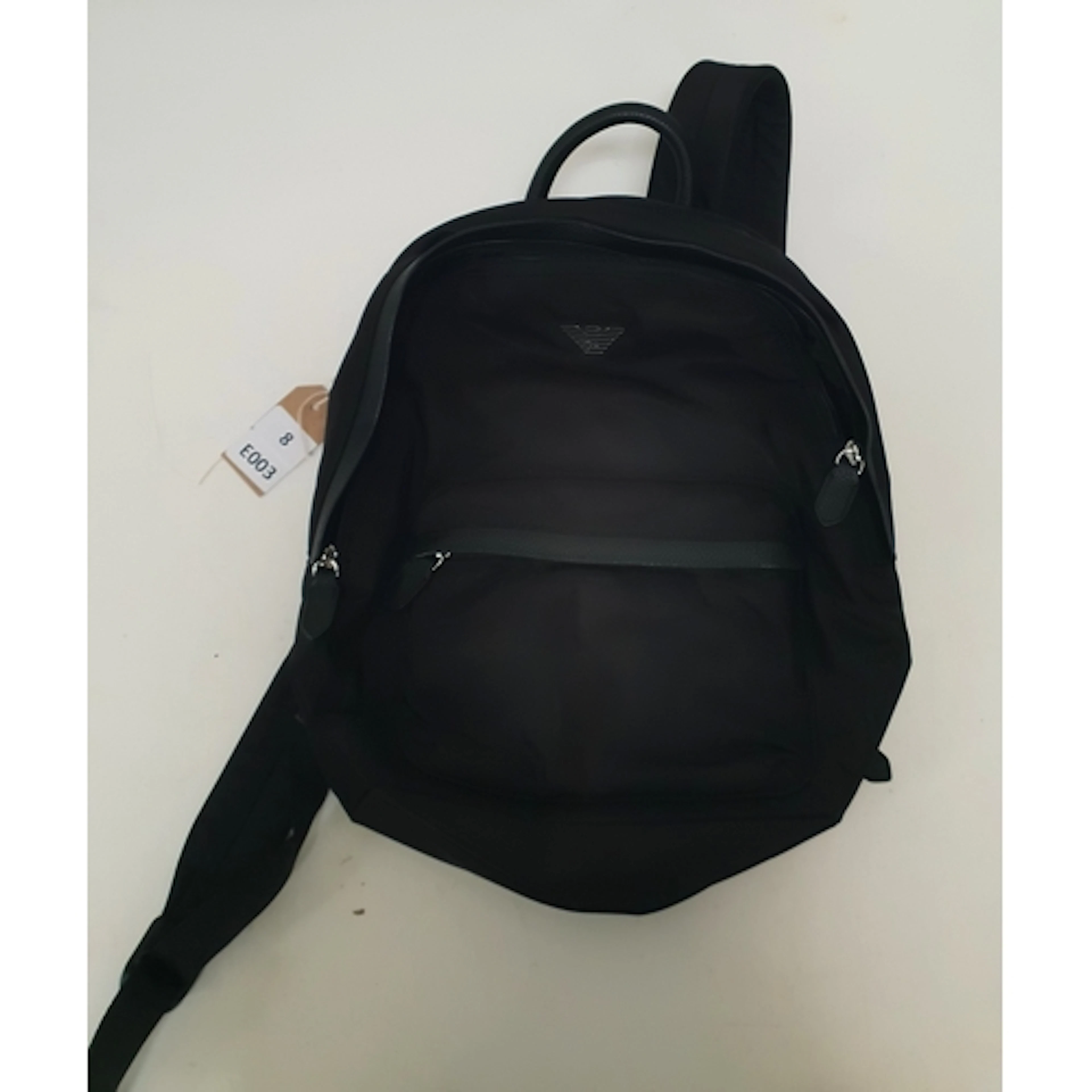 SMALL BACKPACK EMPORIO ARMANI/ NYLON/ BLACK