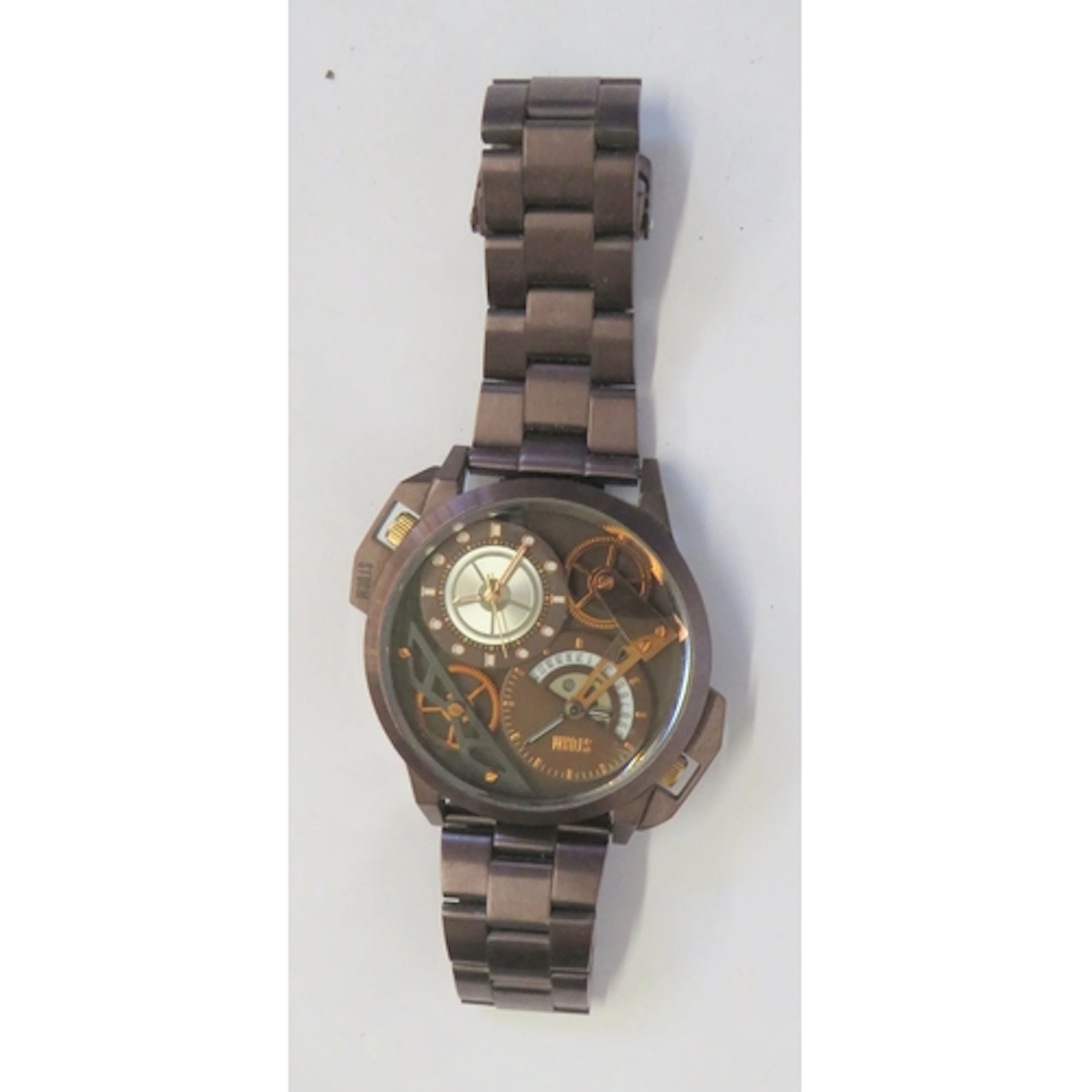 Oversized Storm Gents Multi Function Watch, anodised finish,...