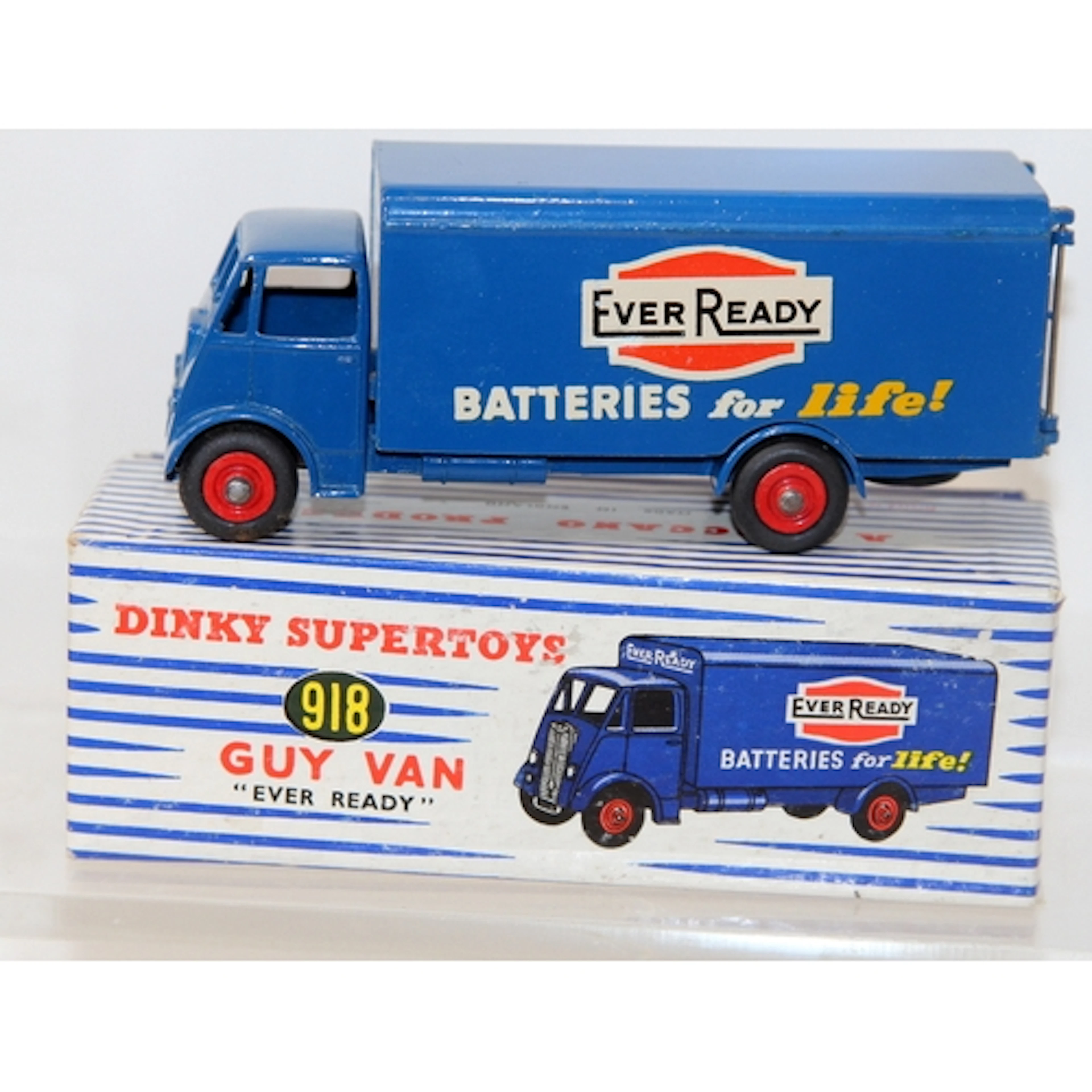 Vintage Dinky Supertoys die-cast model Guy Van 'Ever Ready' ...