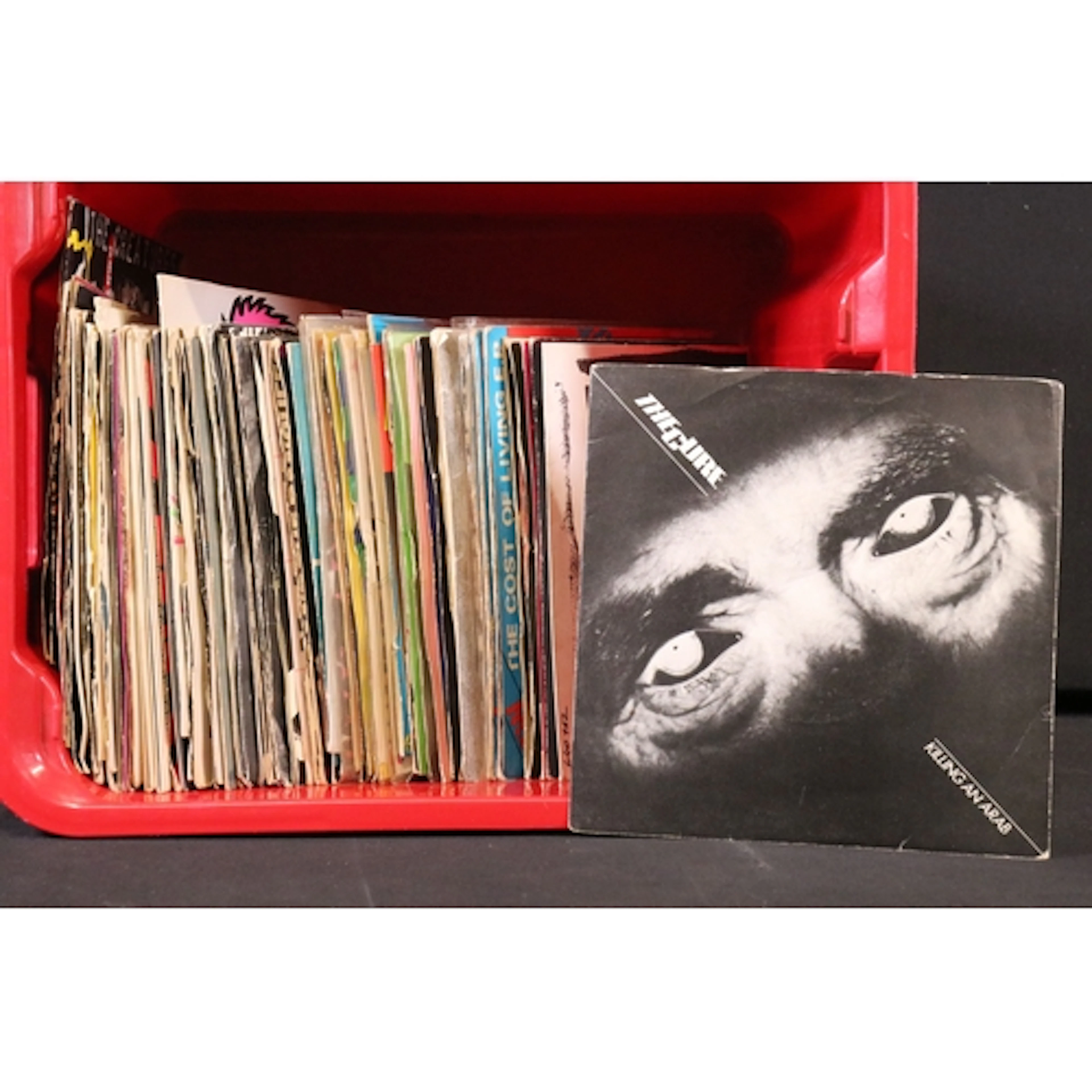Vinyl - Over 75 Punk & New Wave 7" singles to include The Cu...