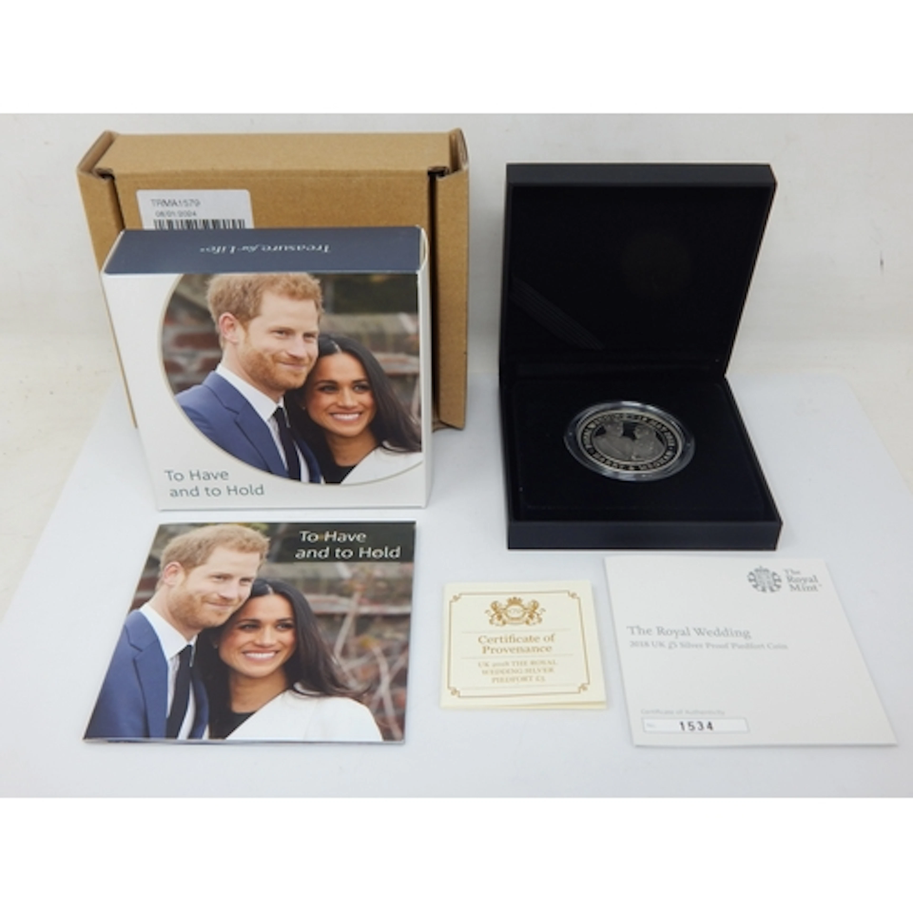 Royal Mint 2018 UK £5 Silver Proof Piedfort Coin, The Royal ...