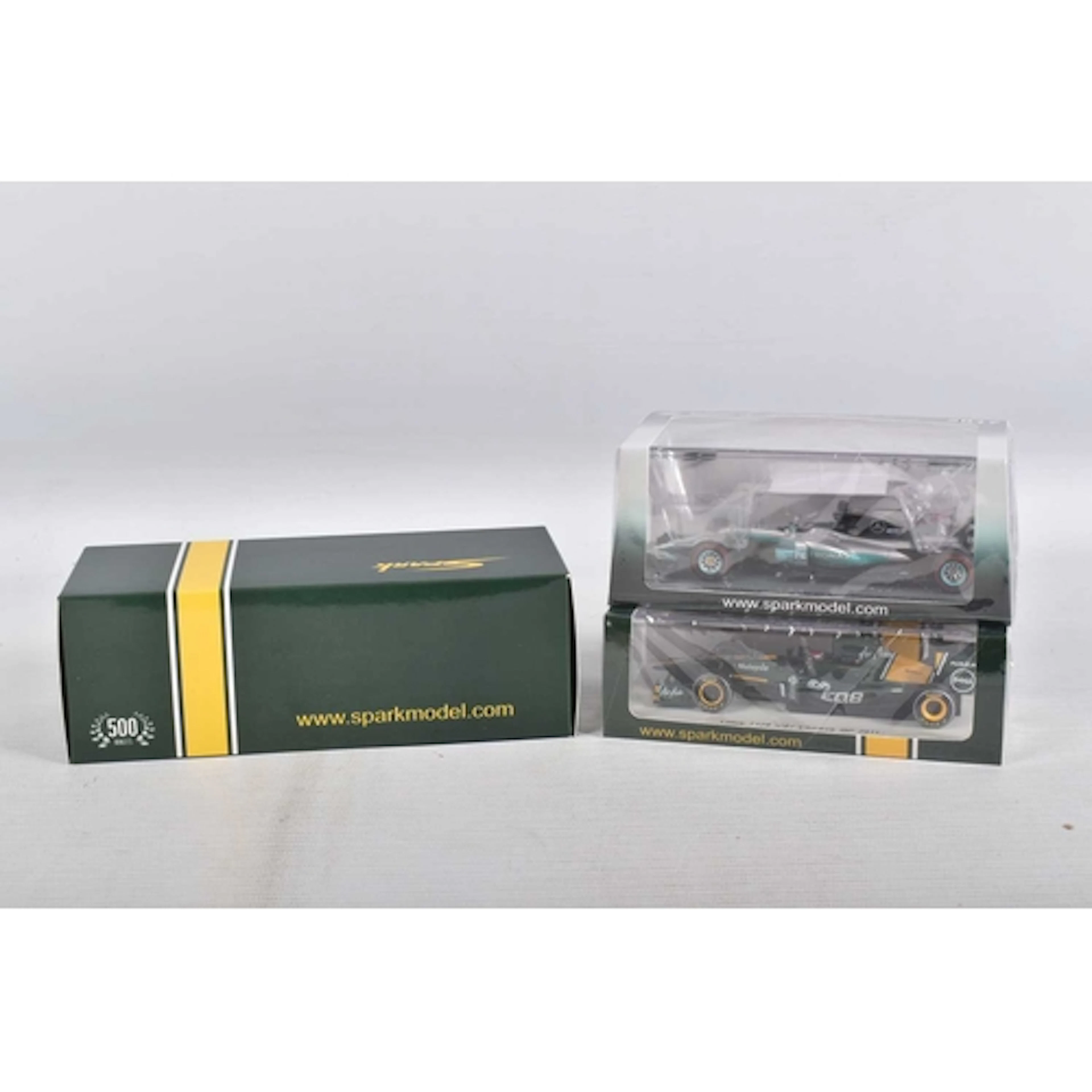 THREE BOXED SEALED MINIMAX SPARK MODEL VEHICLES, to include ...