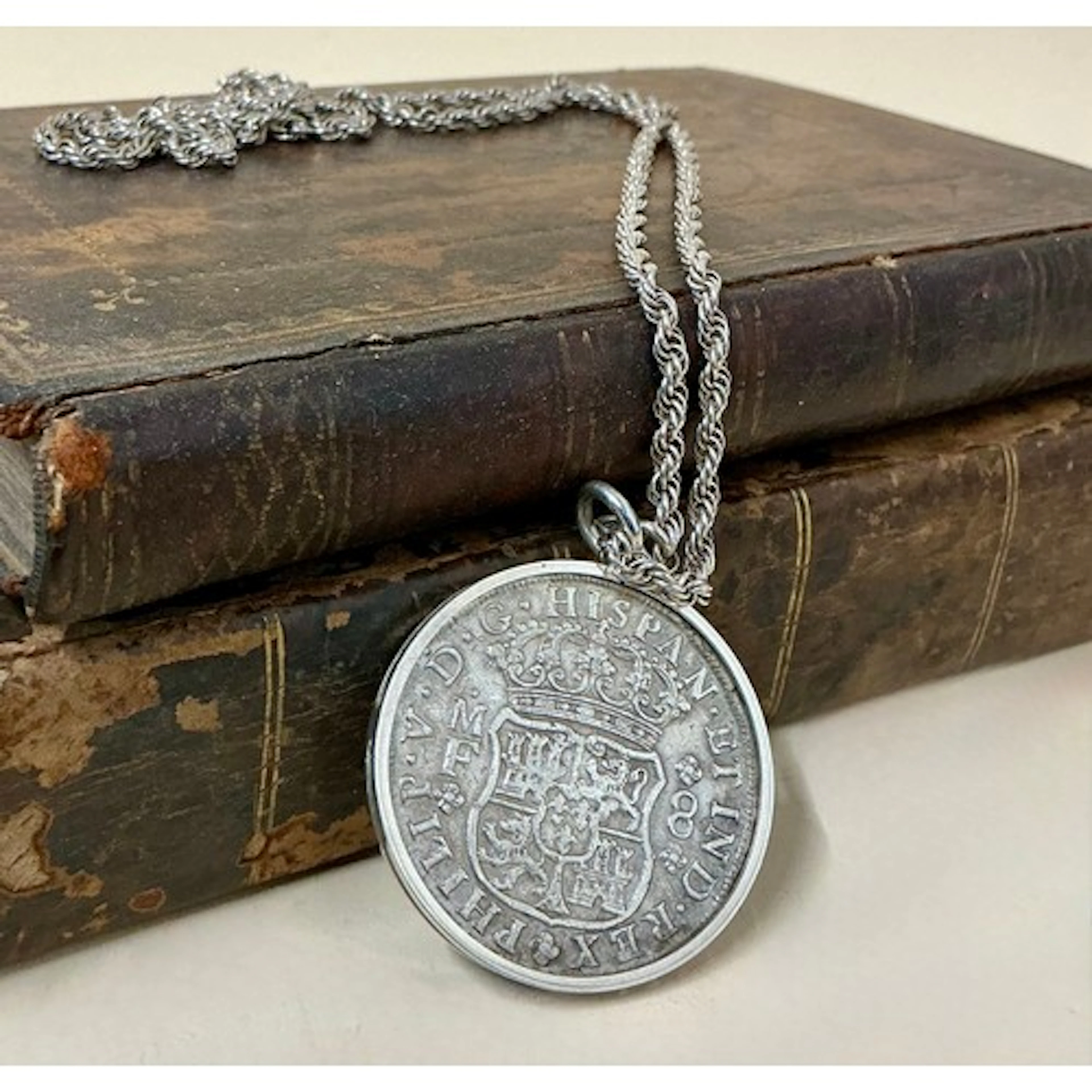 A Spanish shipwreck coin (Isles of Scilly), Philip V 8 Reale...