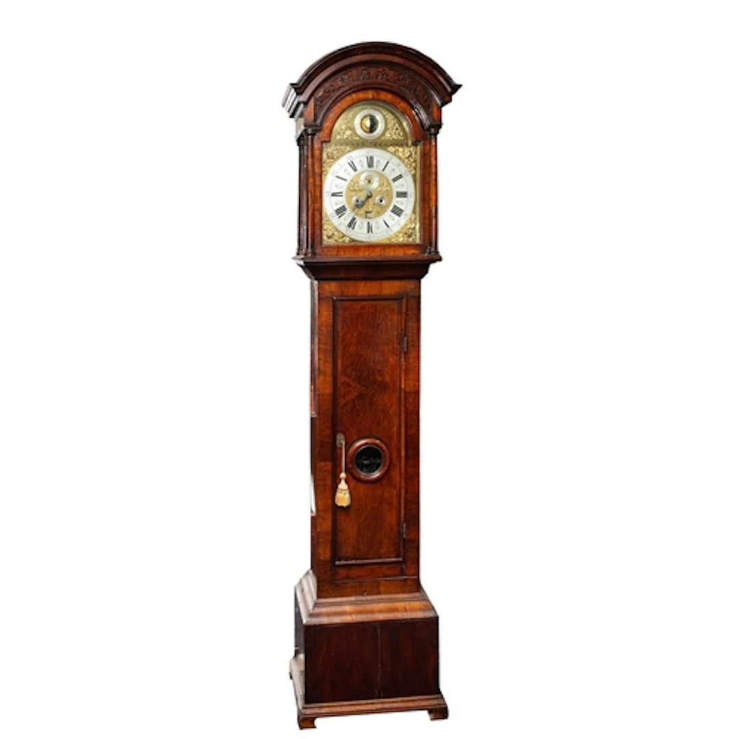 John Seddon, Frodsham, a fine Georgian walnut longcase clock...