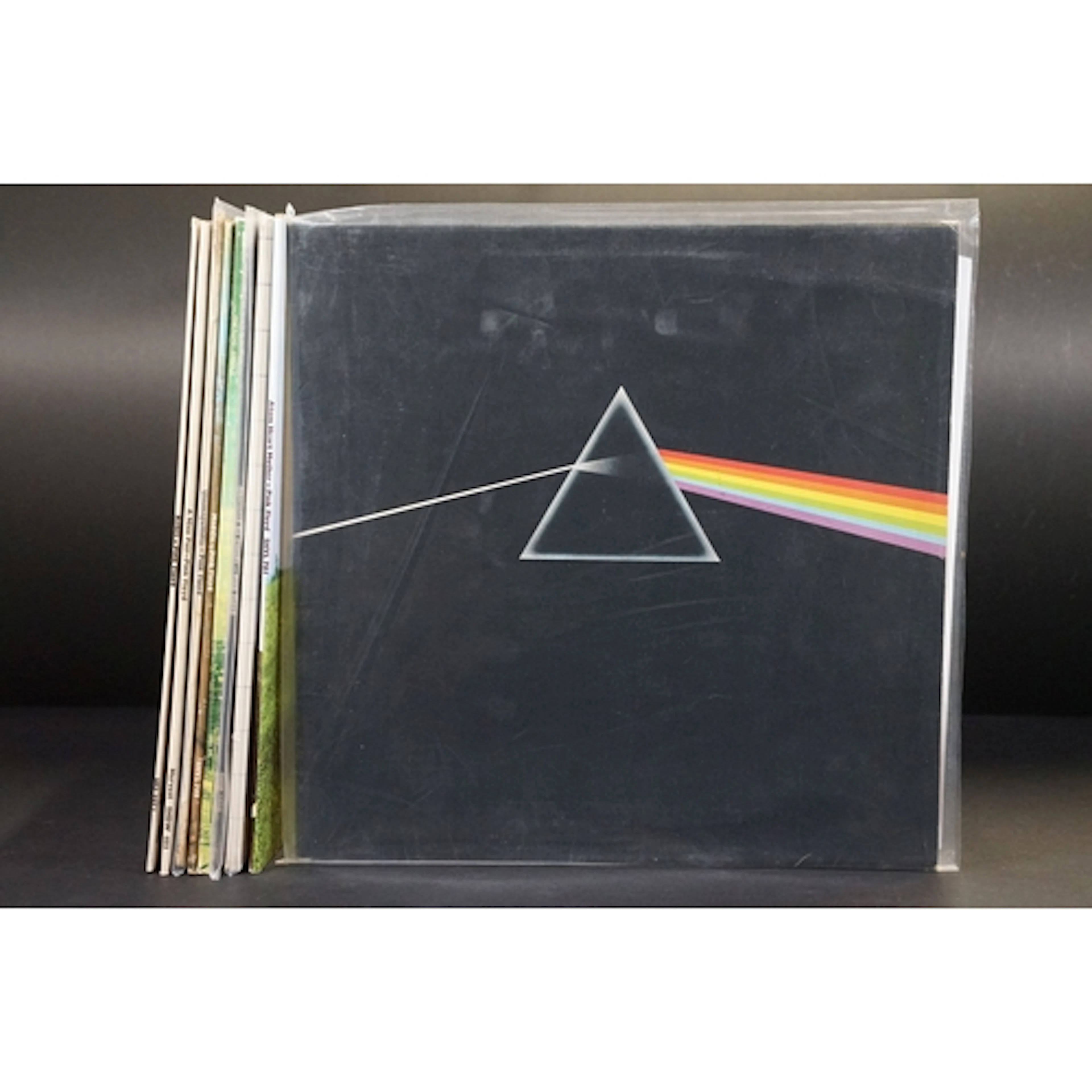 Vinyl - 9 Pink Floyd UK pressing LP’s to include: Dark Side ...
