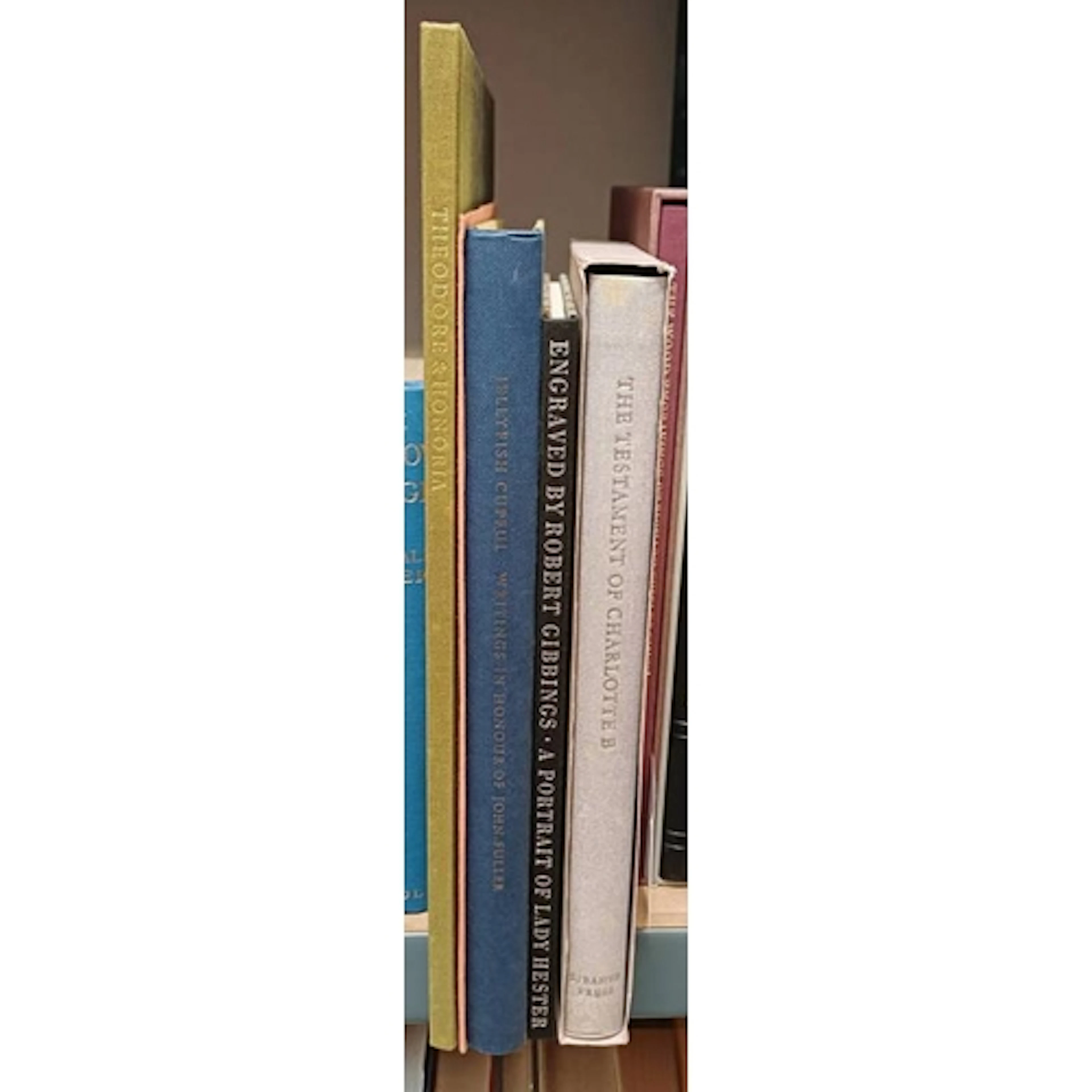 LIBANUS PRESS - THE TESTAMENT OF CHARLOTTE B EDITED & INTROD...