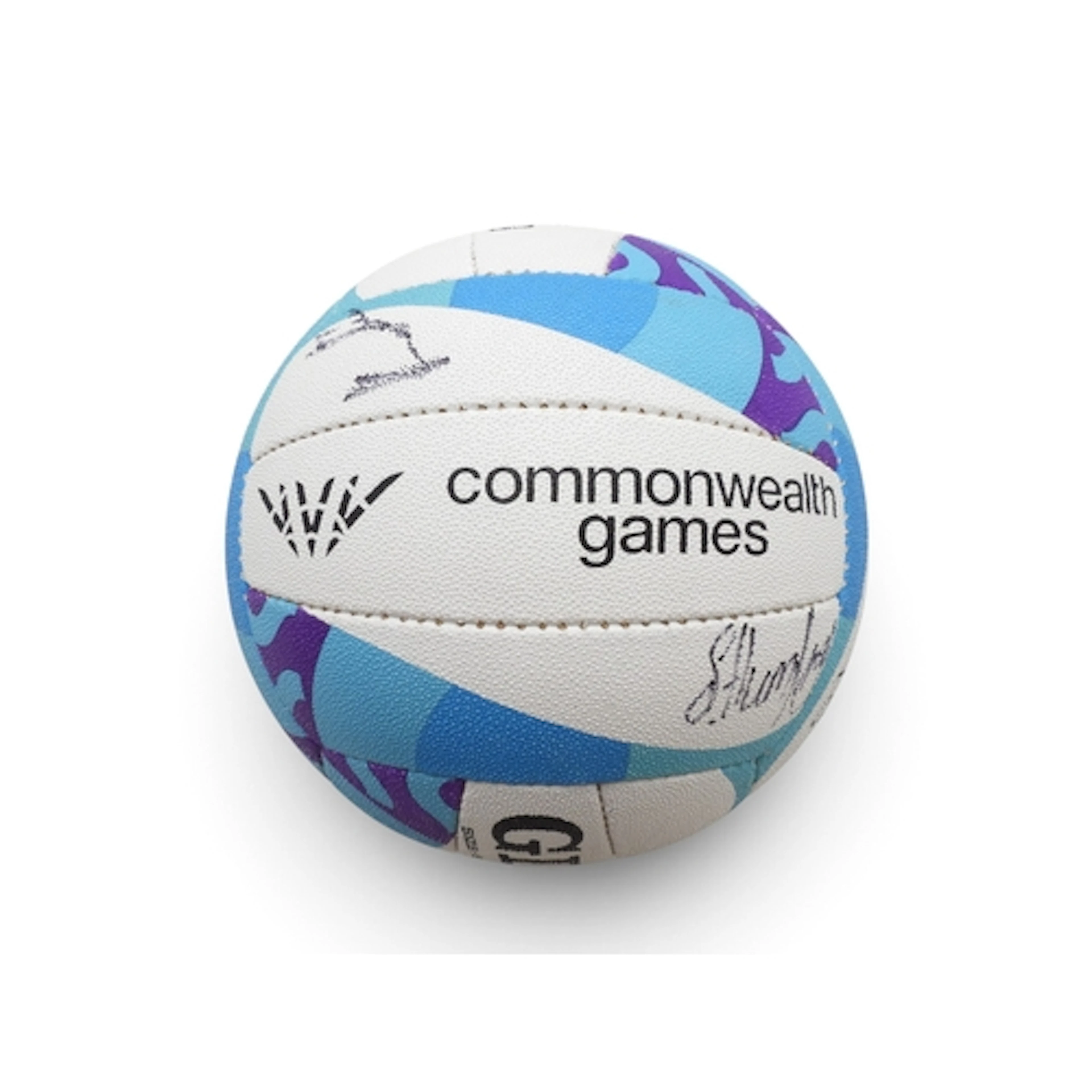 G2026 - Netball Finals spare ball Signed by the silver-medal...