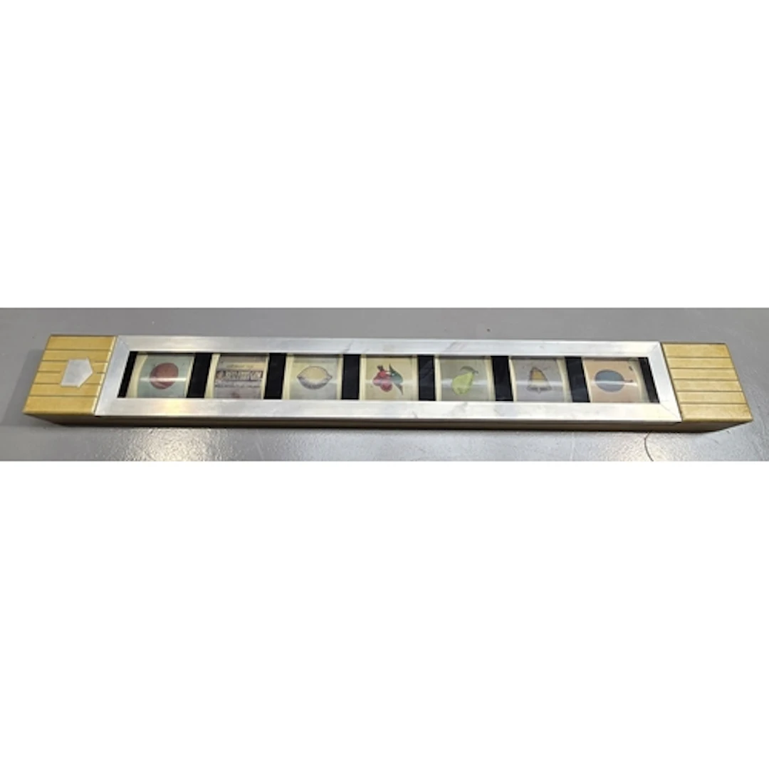 Large Bell Fruit Gum light display box (possibly from a casi...