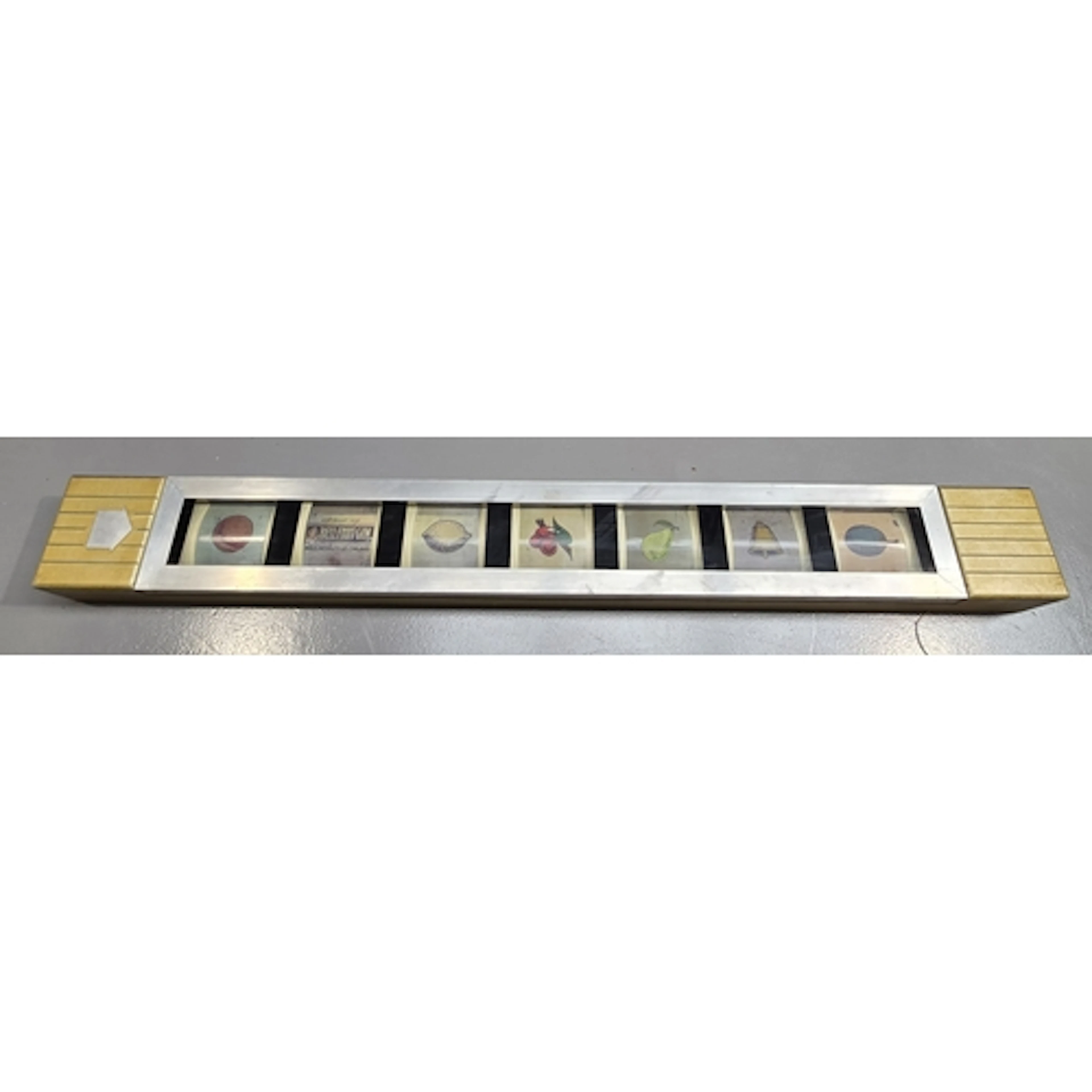Large Bell Fruit Gum light display box (possibly from a casi...