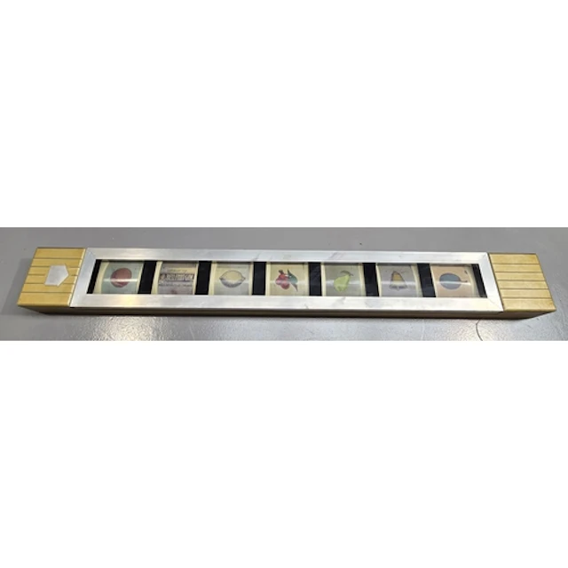 Large Bell Fruit Gum light display box (possibly from a casi...