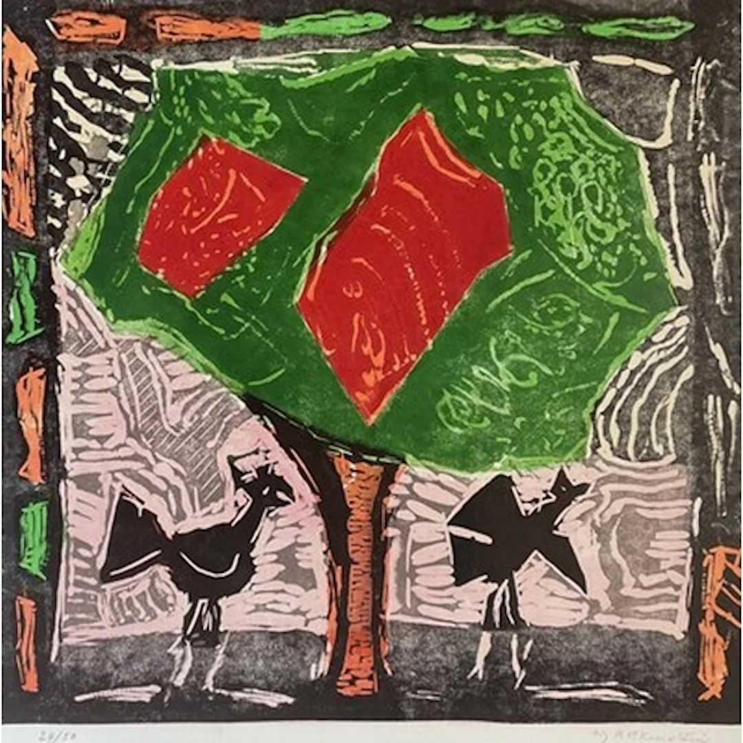 Michael Rothenstein RA (British, 1908-1993) Red and Green, ...