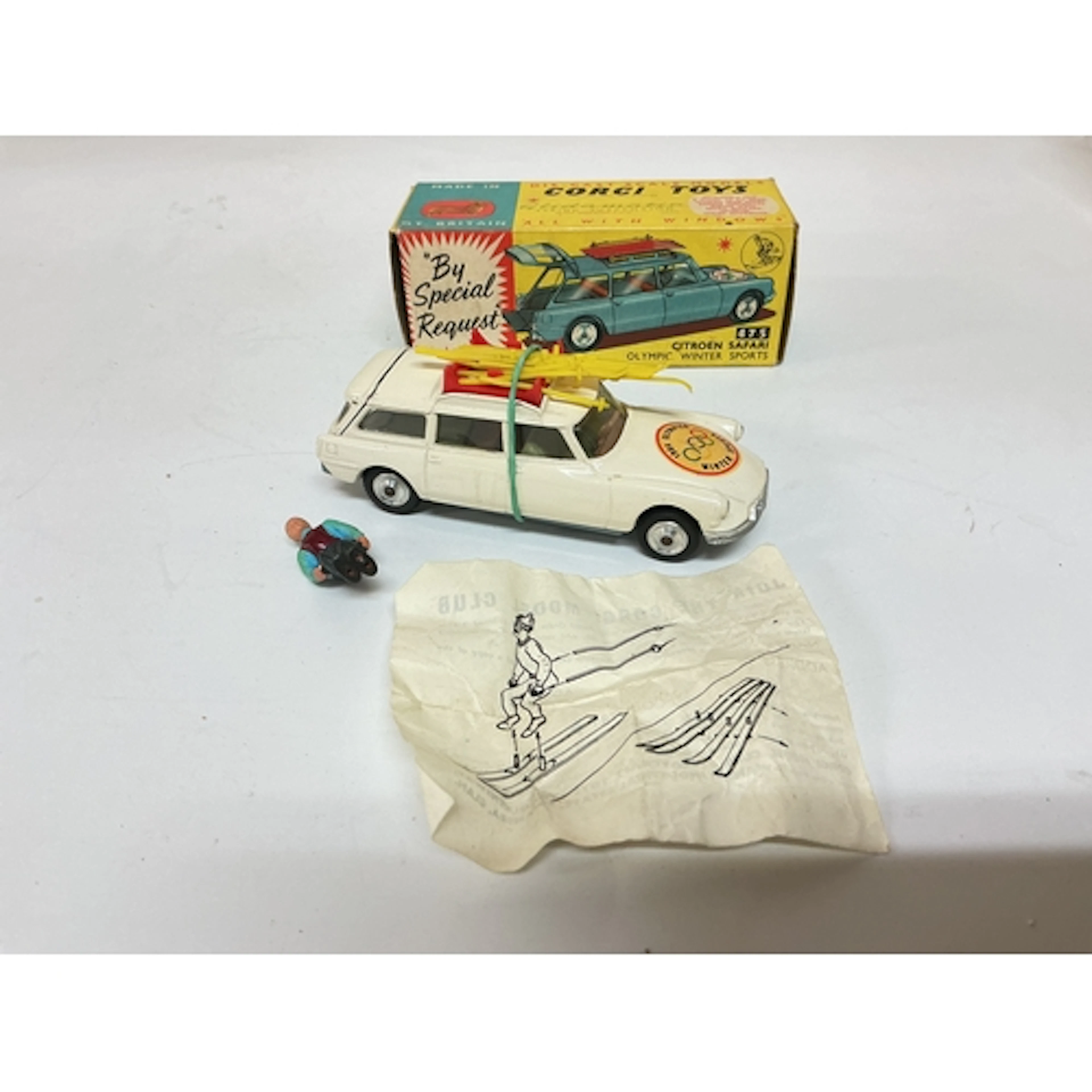 A Boxed Citroen Safari Olympic Winter Sports. Complete With ...