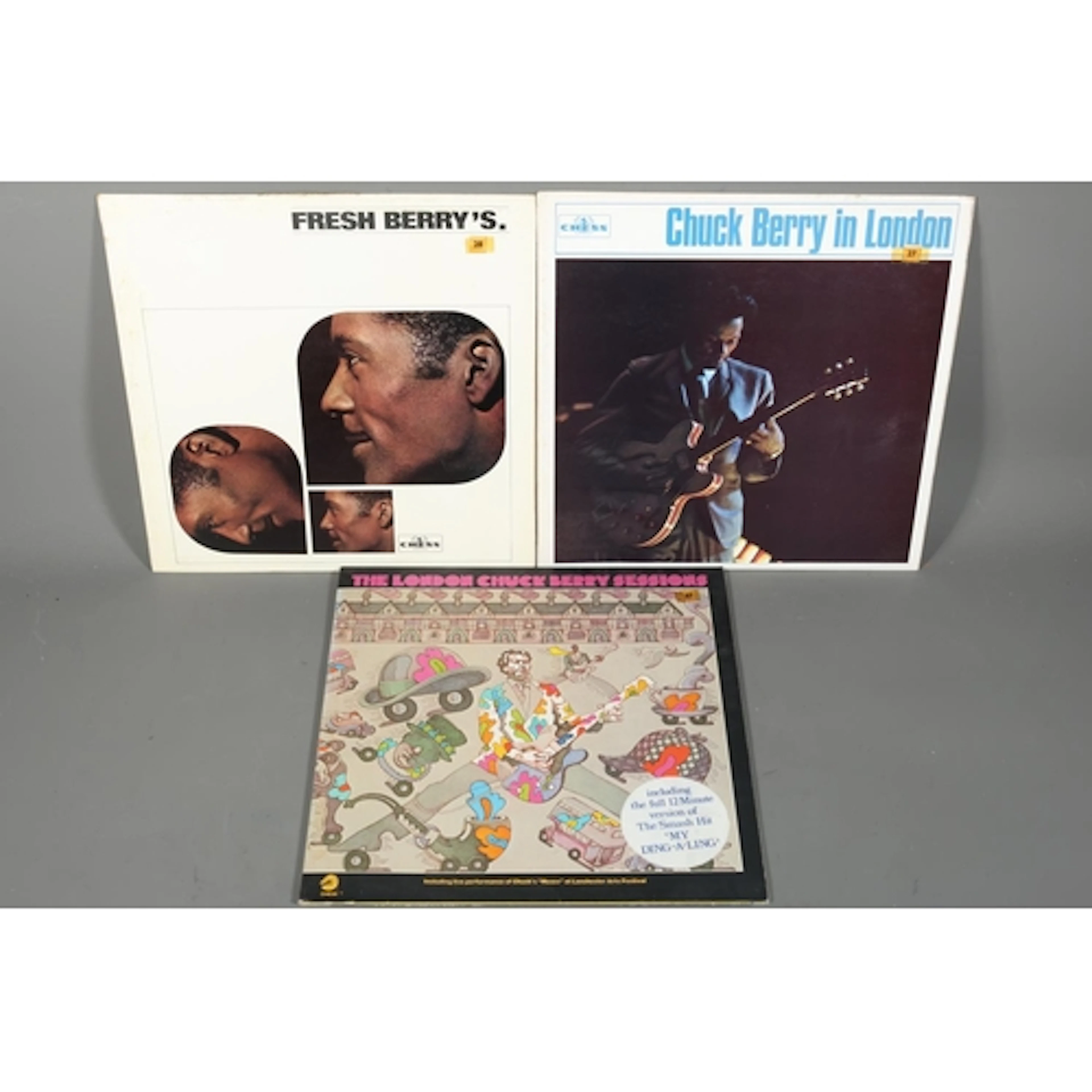 Chuck Berry vinyl records to include Chuck Berry In London o...