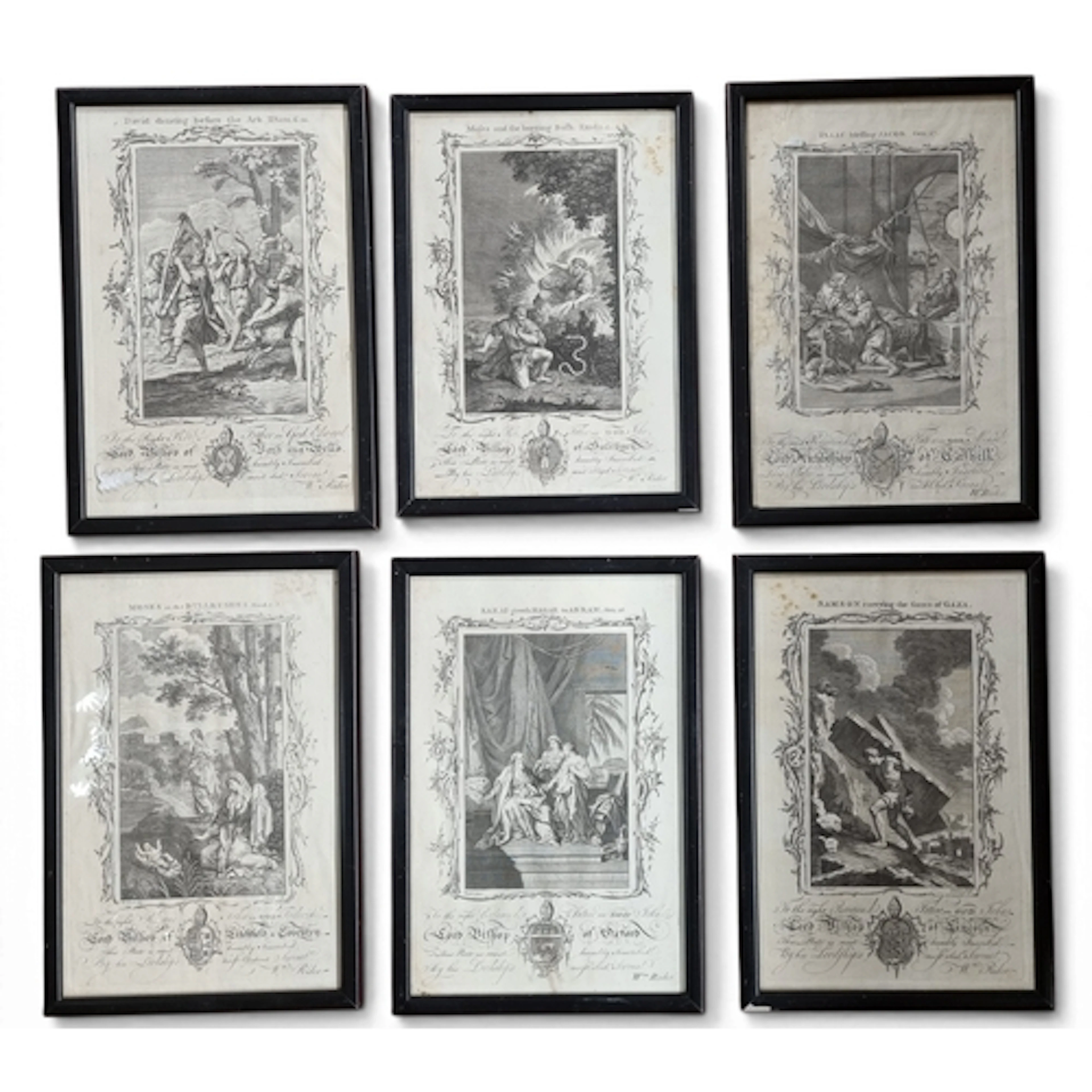 A group of sixteen 19th Century Engravings. 29 x 19 cm appro...