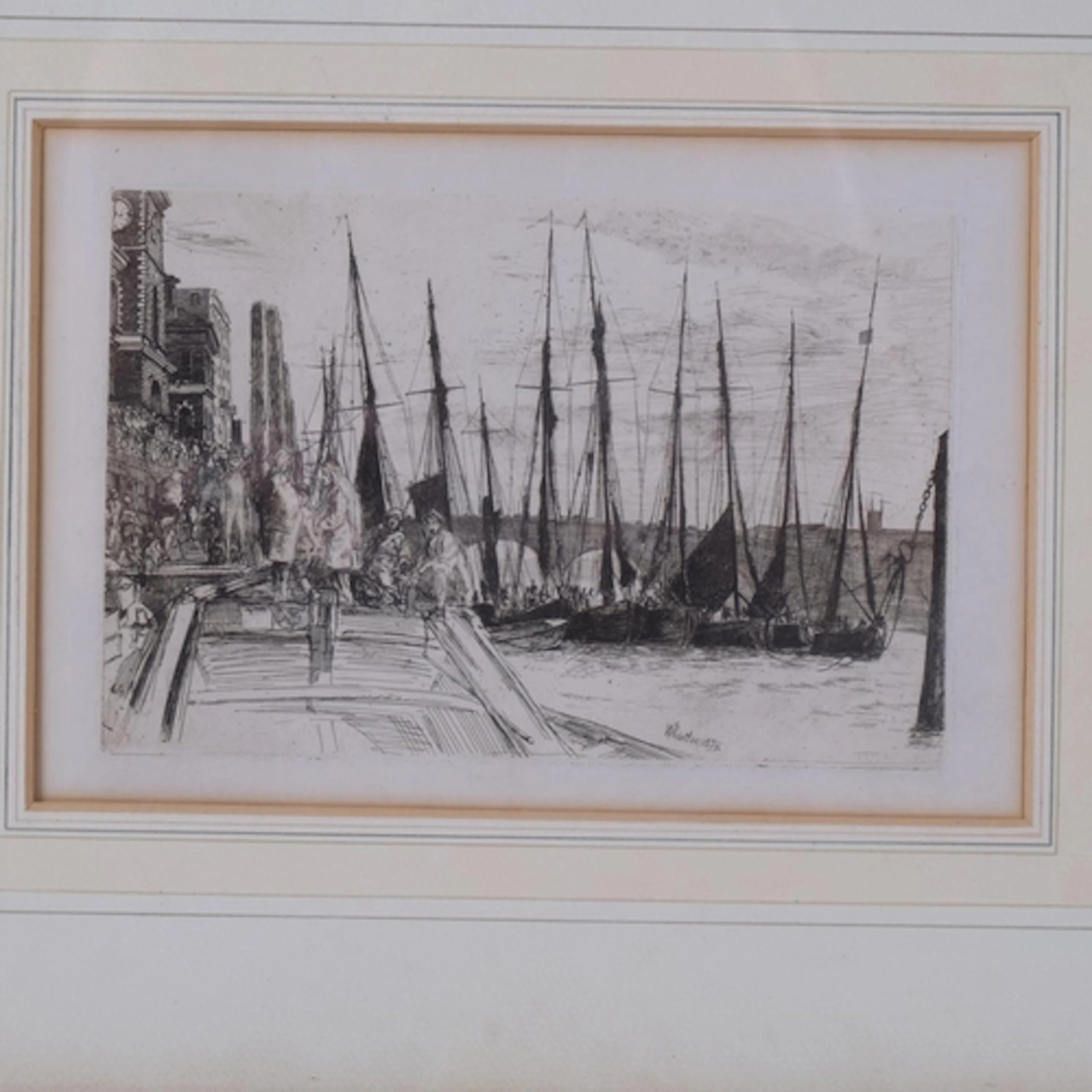 James McNeill Whistler (1834 - 1903), Billingsgate Market, e...