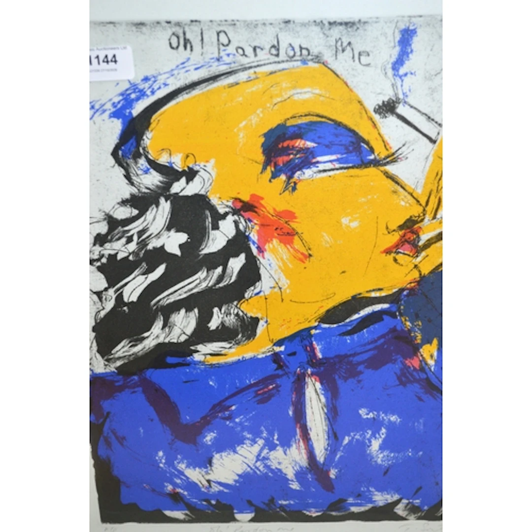 T. Southall, two signed artist's proof prints, ' Oh pardon m...