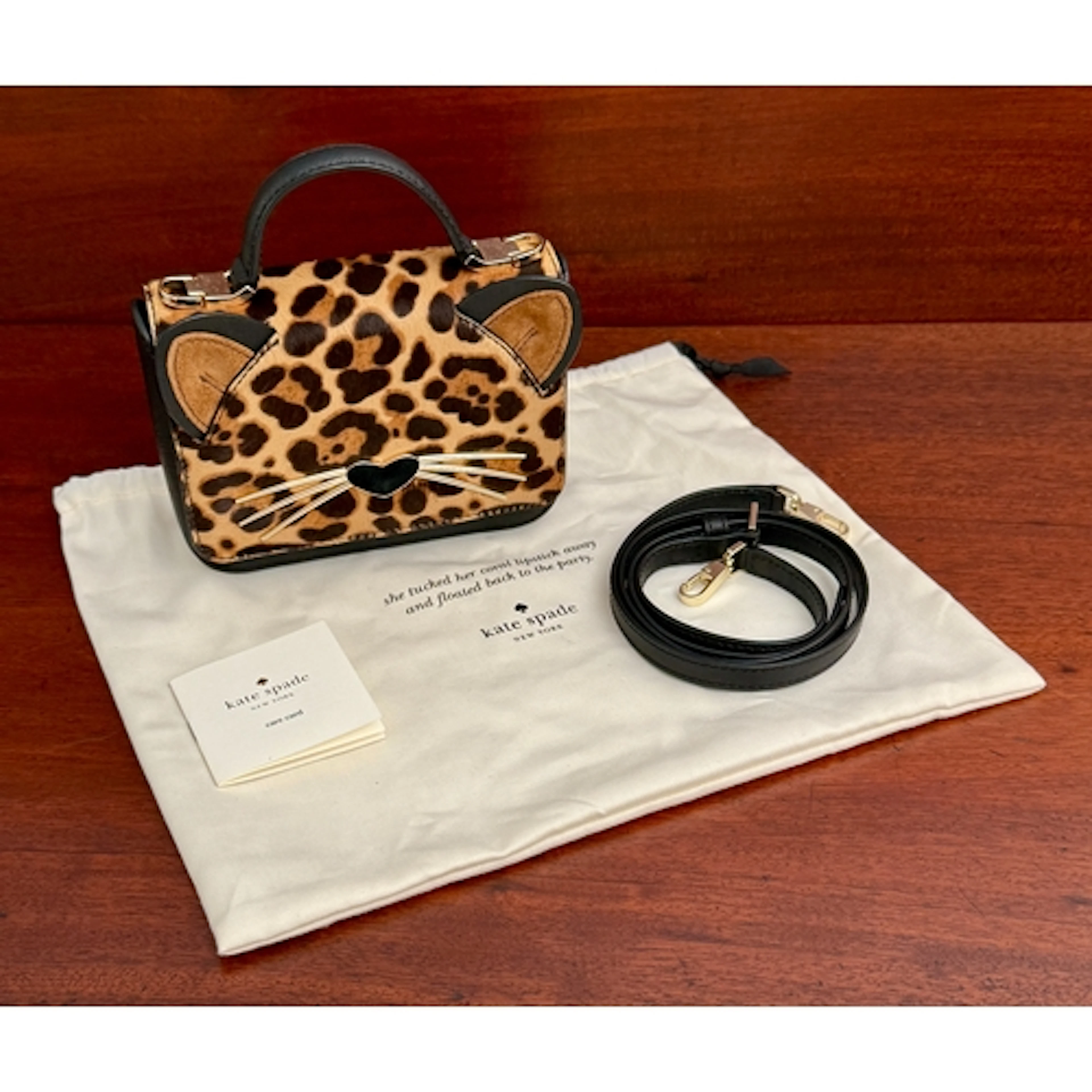 Kate Spade of New York 'Run Wild' mini 'Janine' bag - black ...