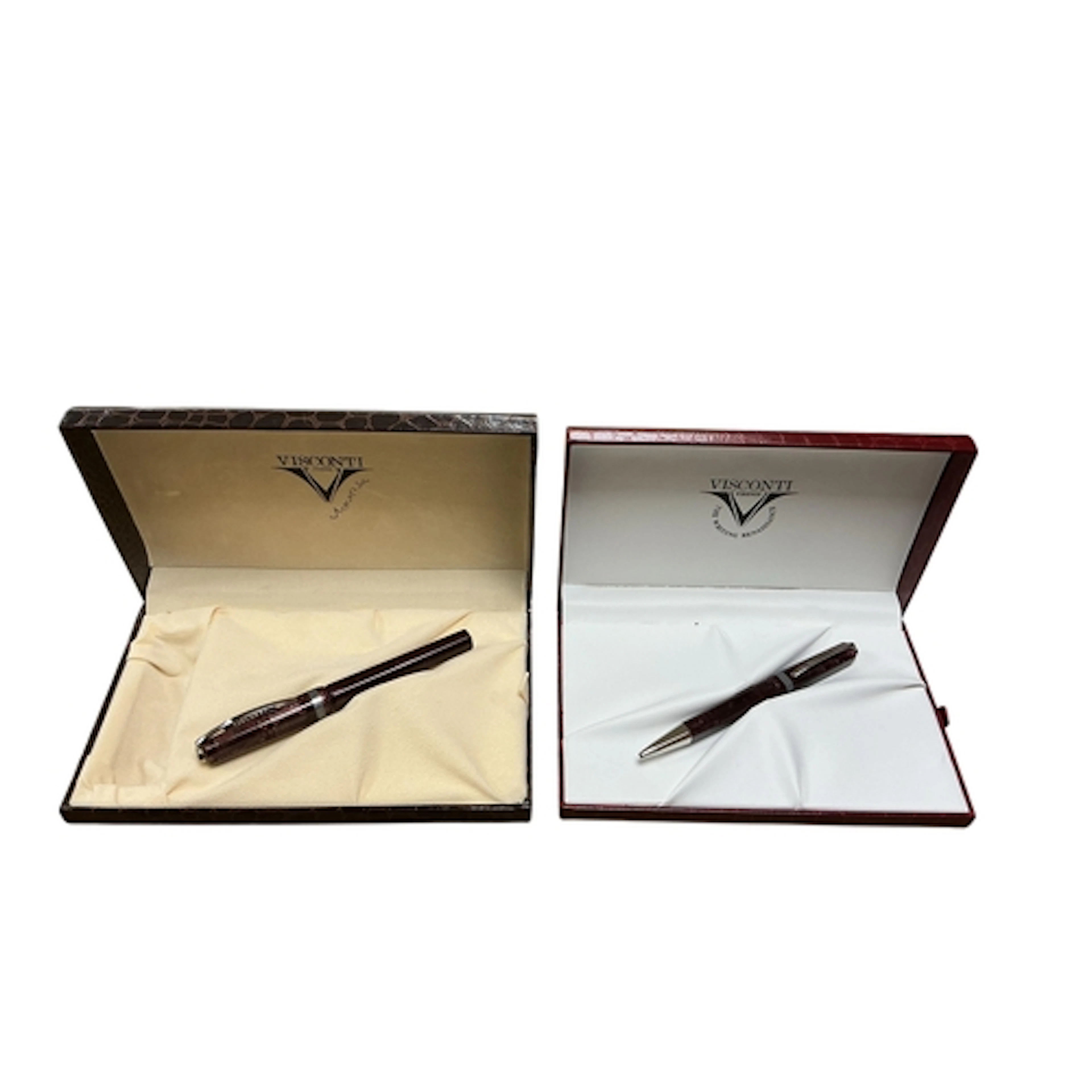 A Visconti 'For Arts Sake' Wall Street red celluloid fountai...