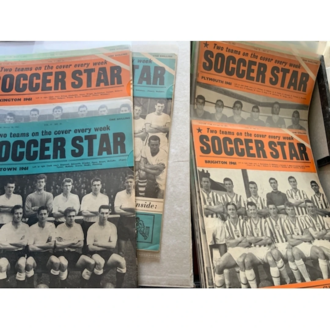 Soccer Star Football Magazines: Complete run from September ...