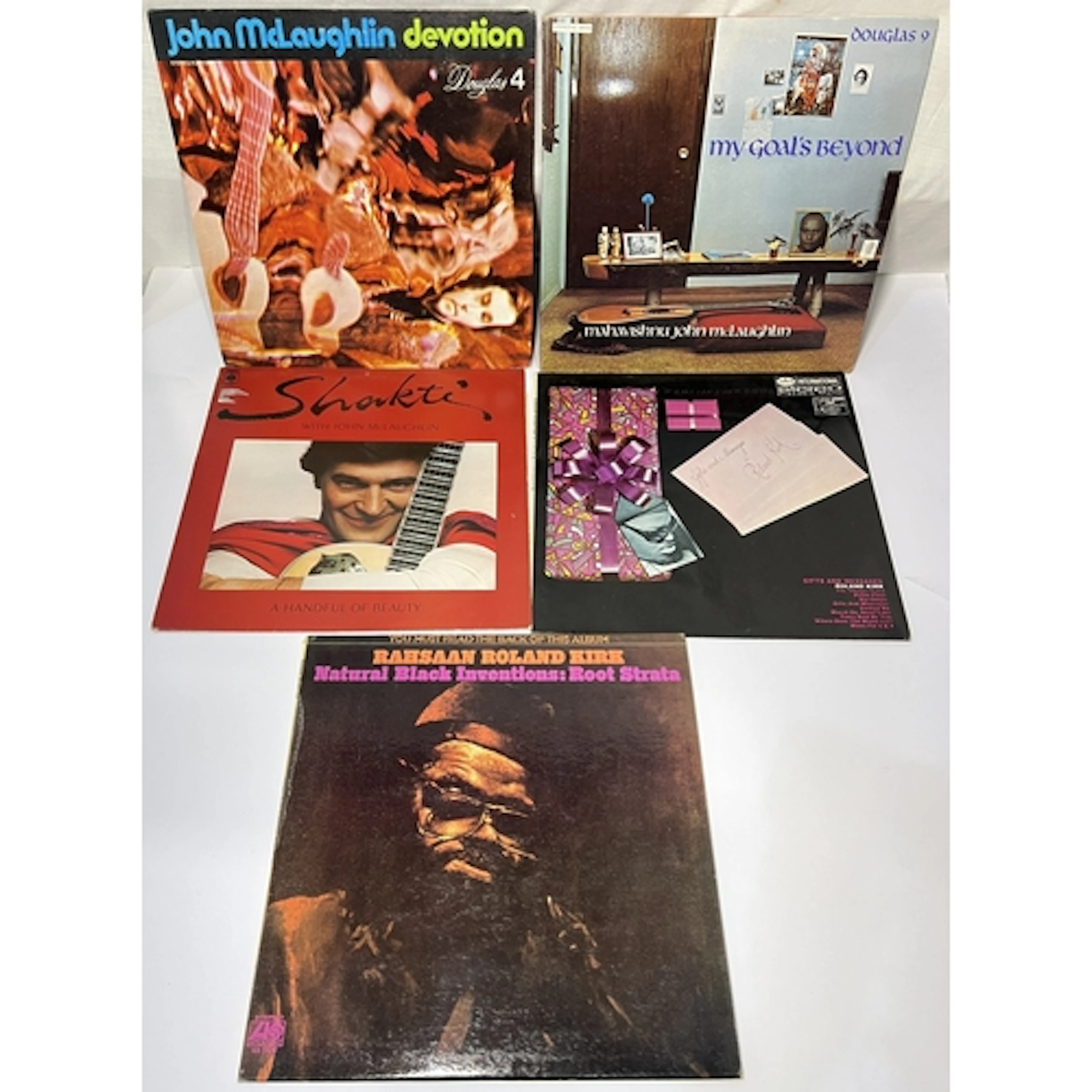JOHN MCLAUGHLIN - Devotion, Douglas 4, My Goals Beyond, Doug...