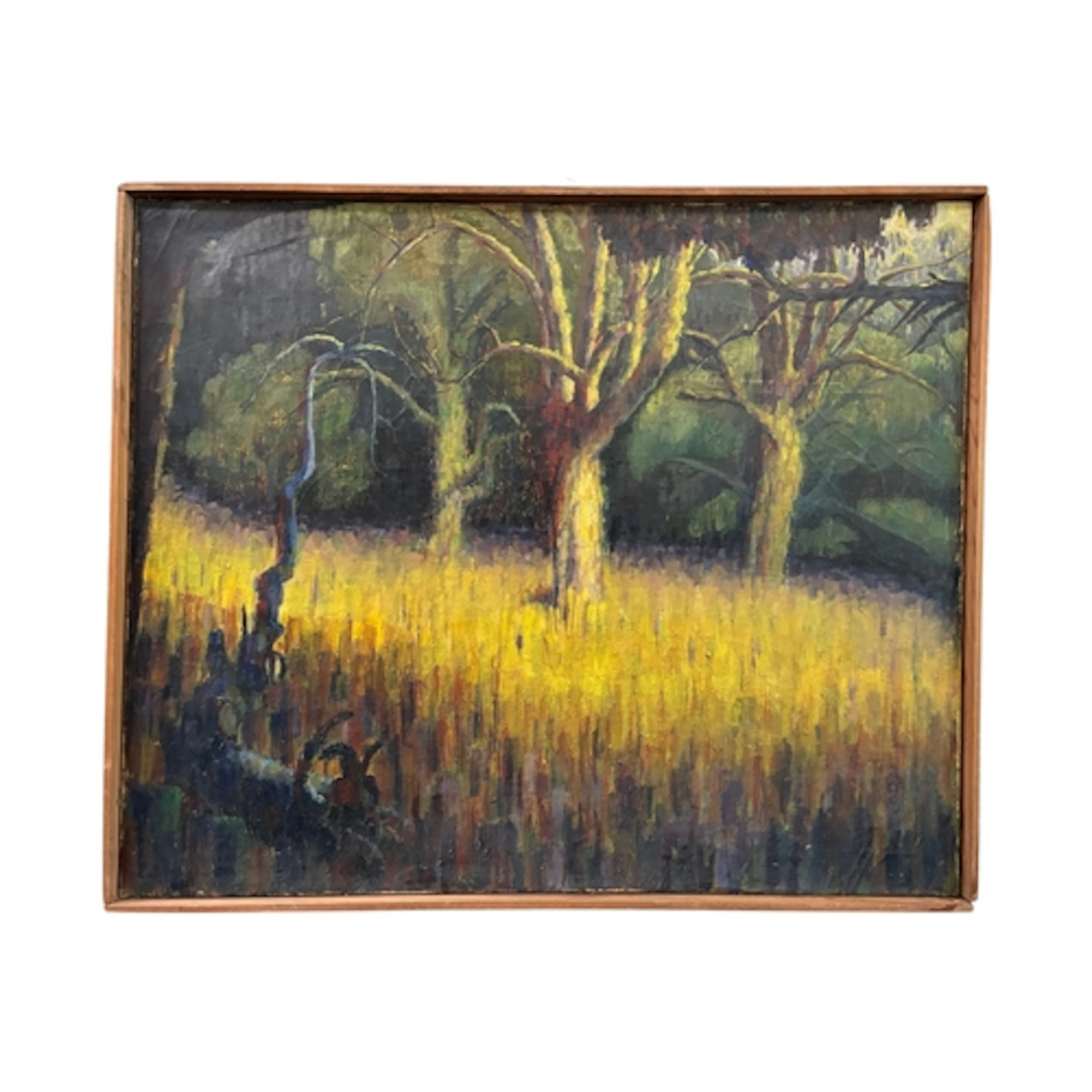 Julia Wills (Slade School, Contemporary) - 'Steer', oil on c...