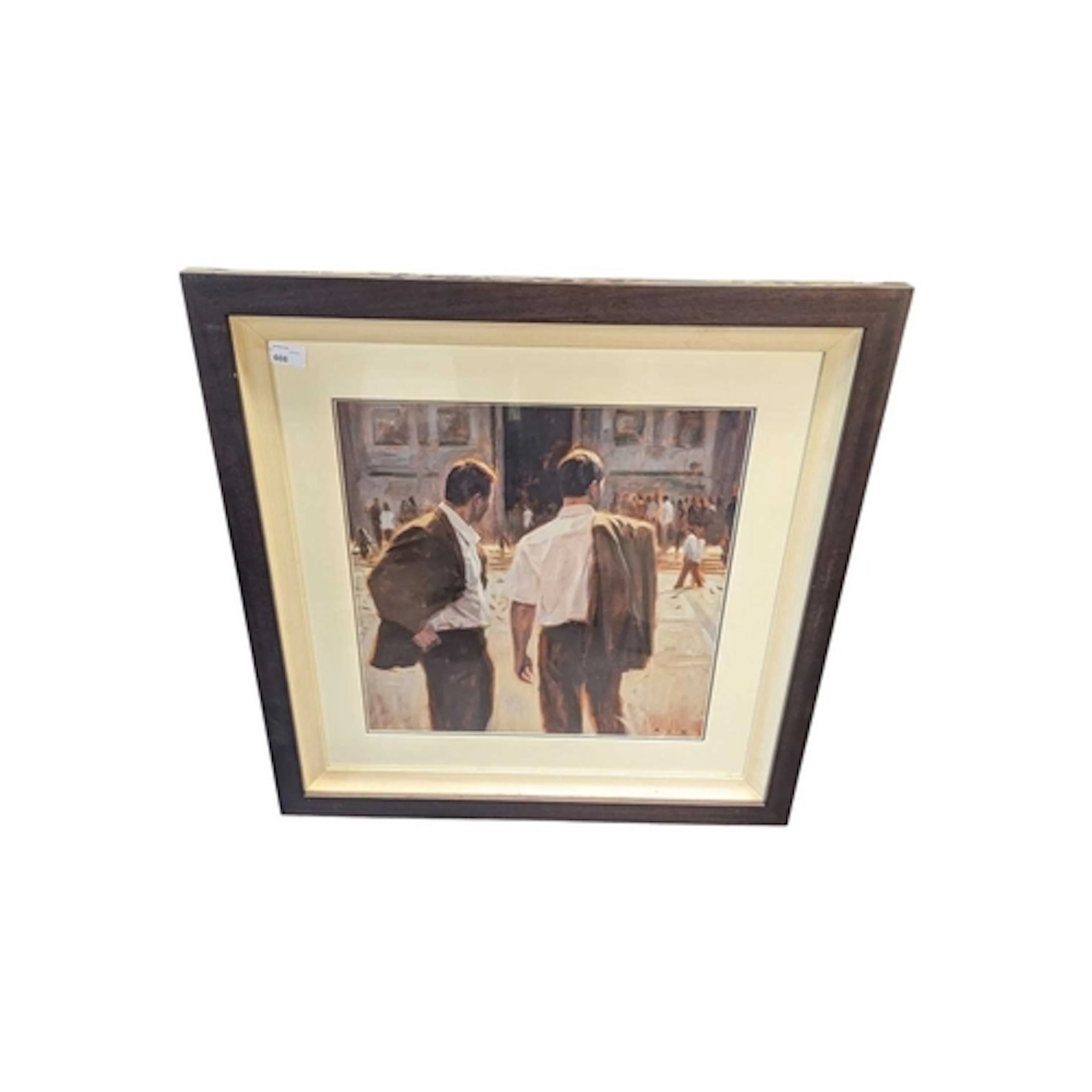 Aldo Balding (B. 1960) - Two Gentlemen in Milan - A print by...