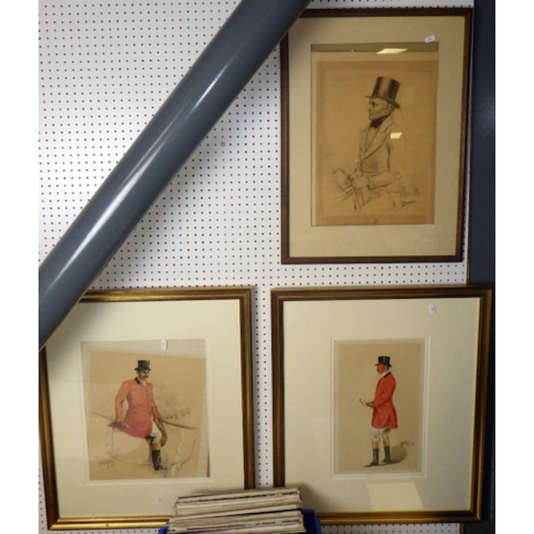 A qty of mainly hunting interest prints