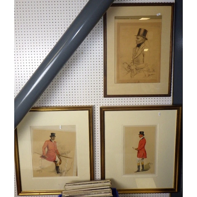 A qty of mainly hunting interest prints