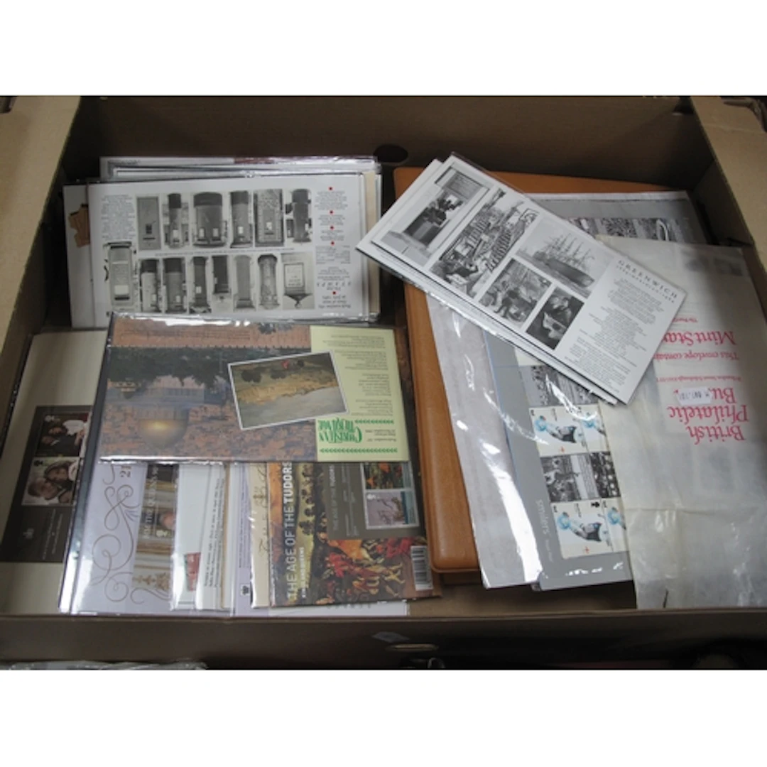 Stamps; A Royal Mail album containing a collection of post-m...